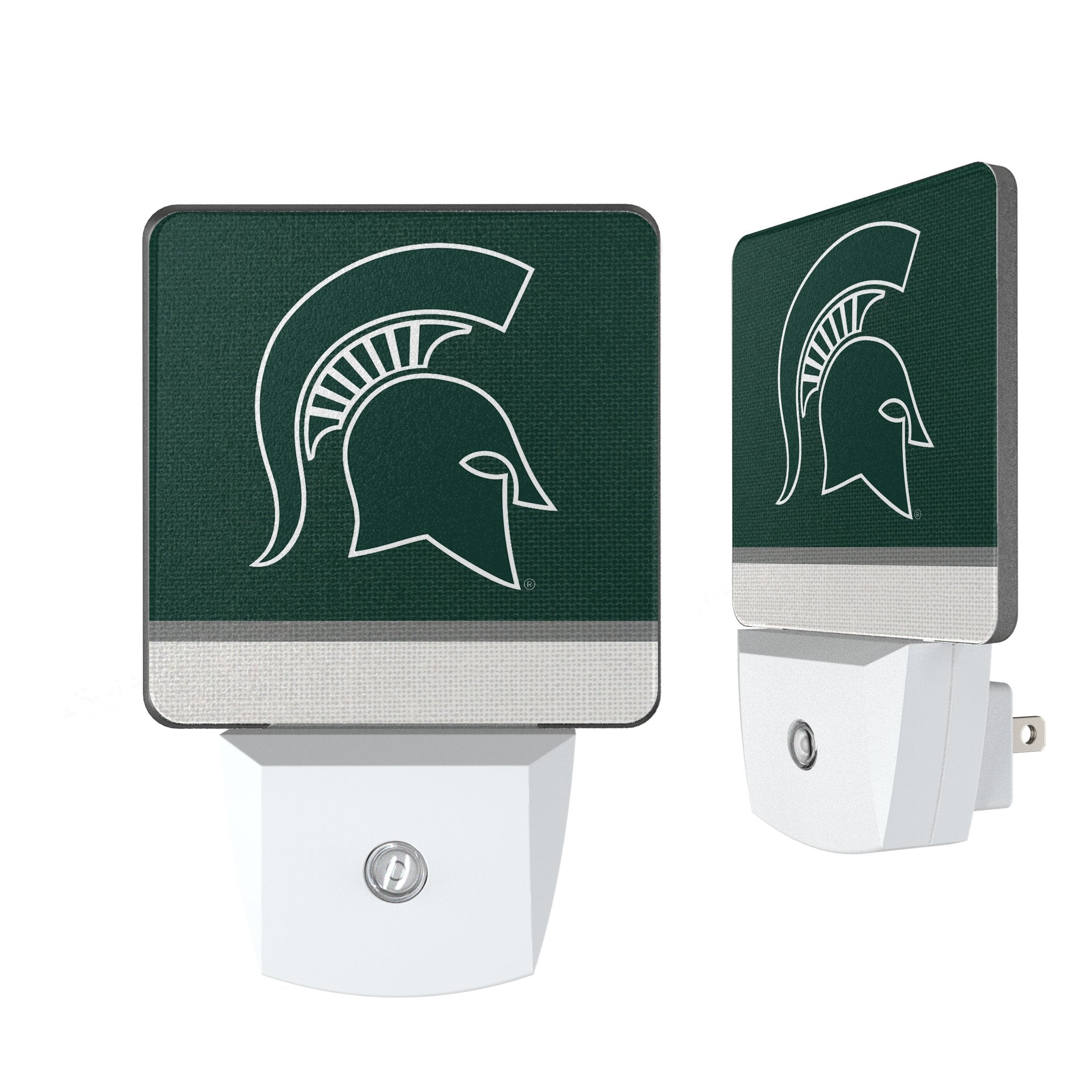 Michigan State University Spartans Stripe Night Light 2-Pack 1