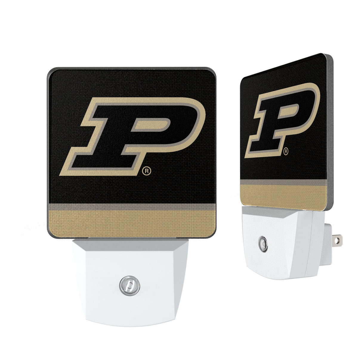 Purdue University Boilermakers Stripe Night Light 2-Pack 1