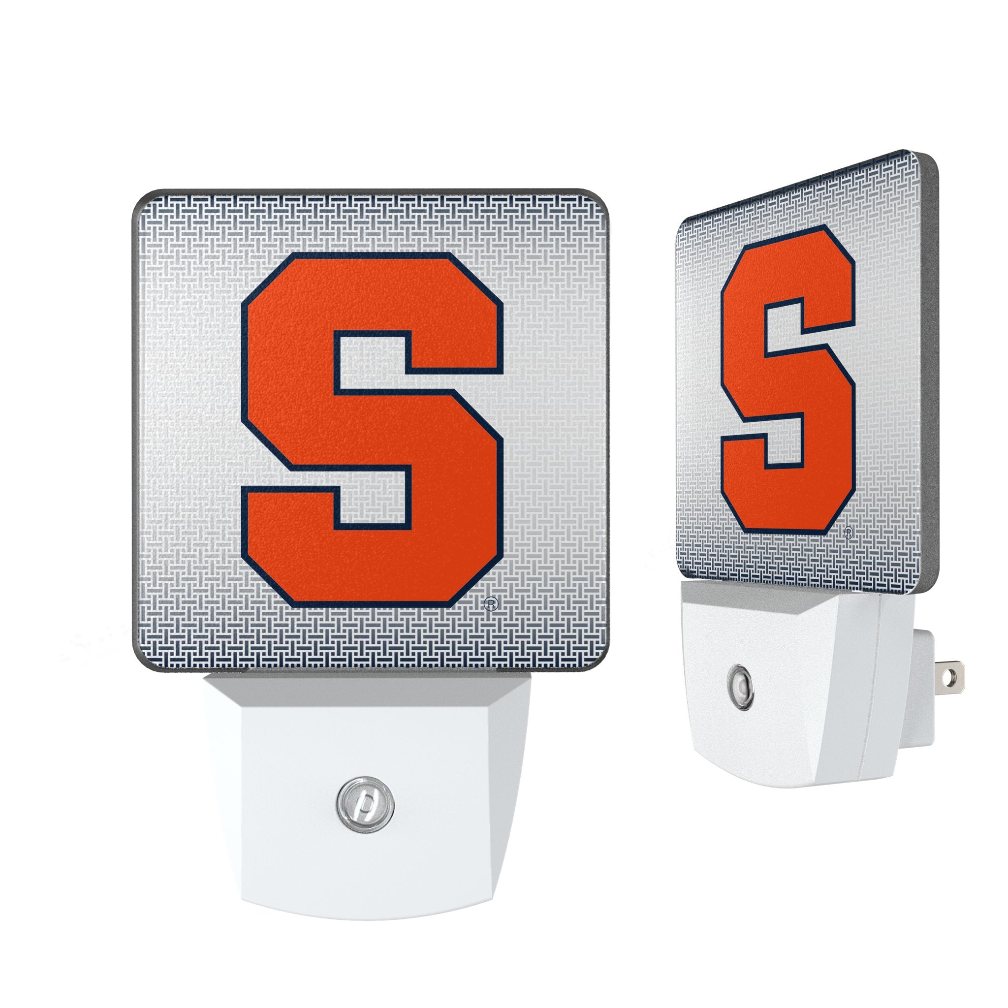 Syracuse University Orange Linen Night Light 2-Pack 1