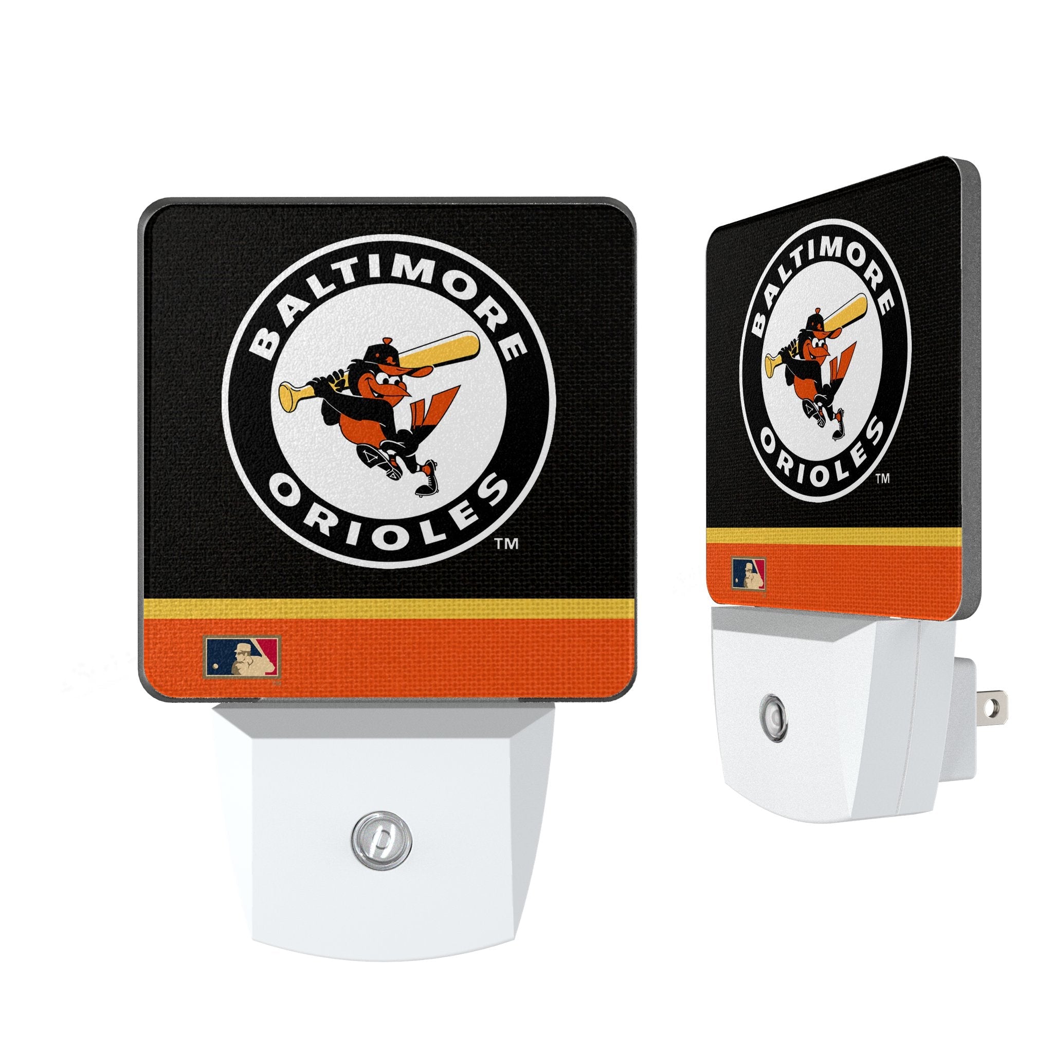 Baltimore Orioles 1966-1969 - Cooperstown Collection Stripe Night Light 2-Pack