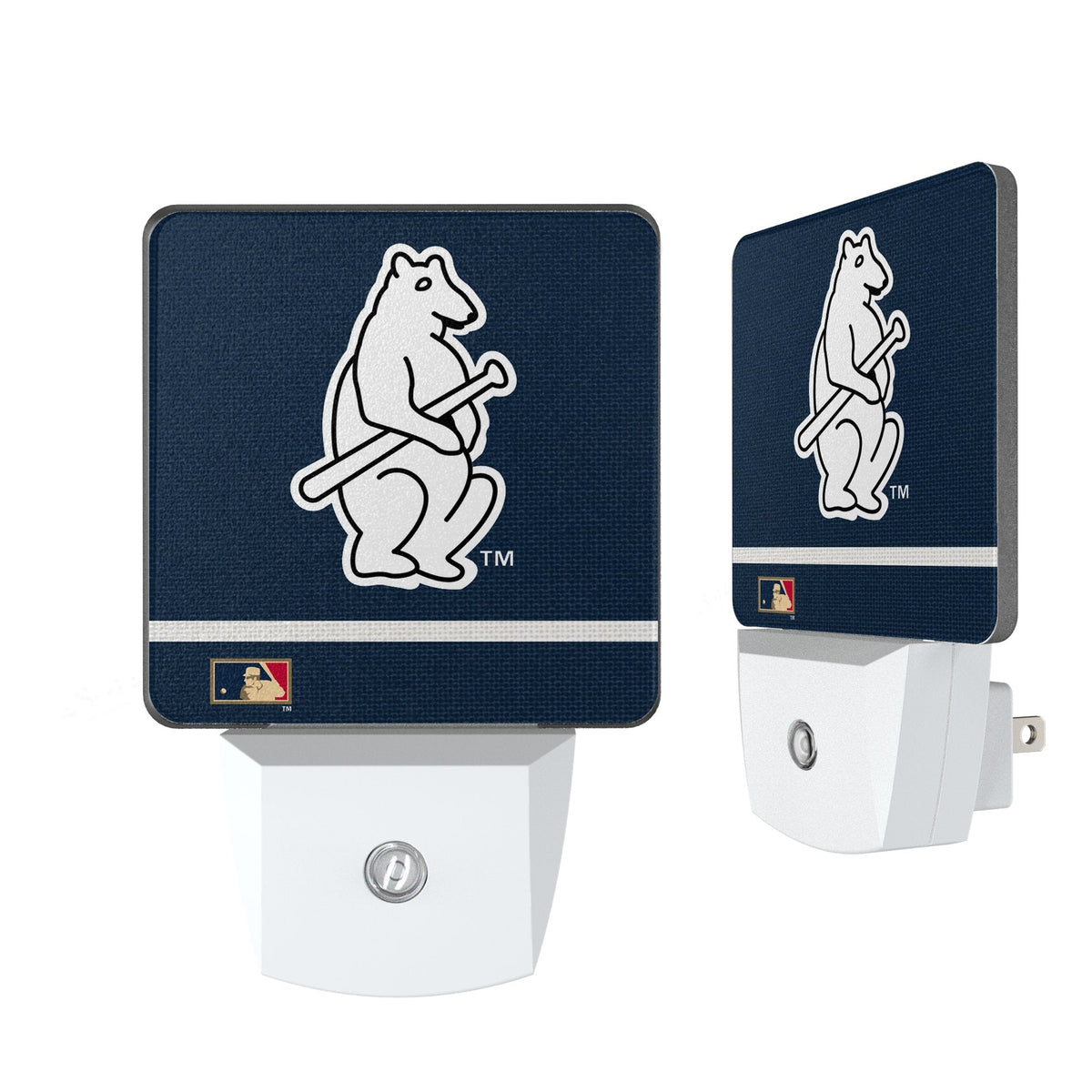 Chicago Cubs 1914 - Cooperstown Collection Stripe Night Light 2-Pack 1