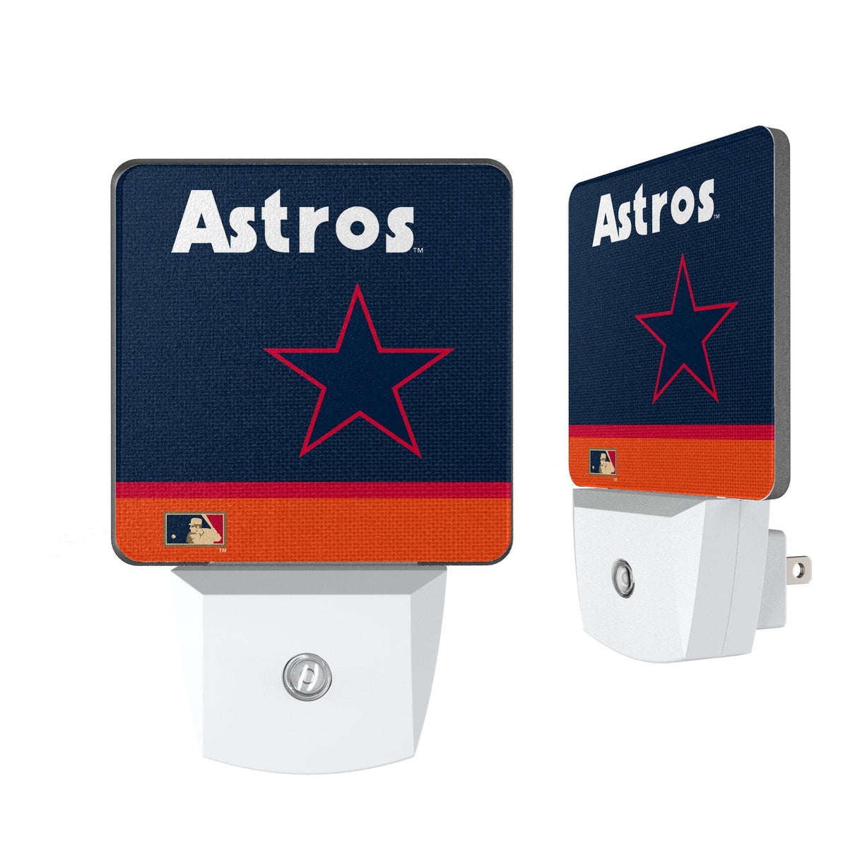 Houston Astros 1975-1981 - Cooperstown Collection Stripe Night Light 2-Pack 1