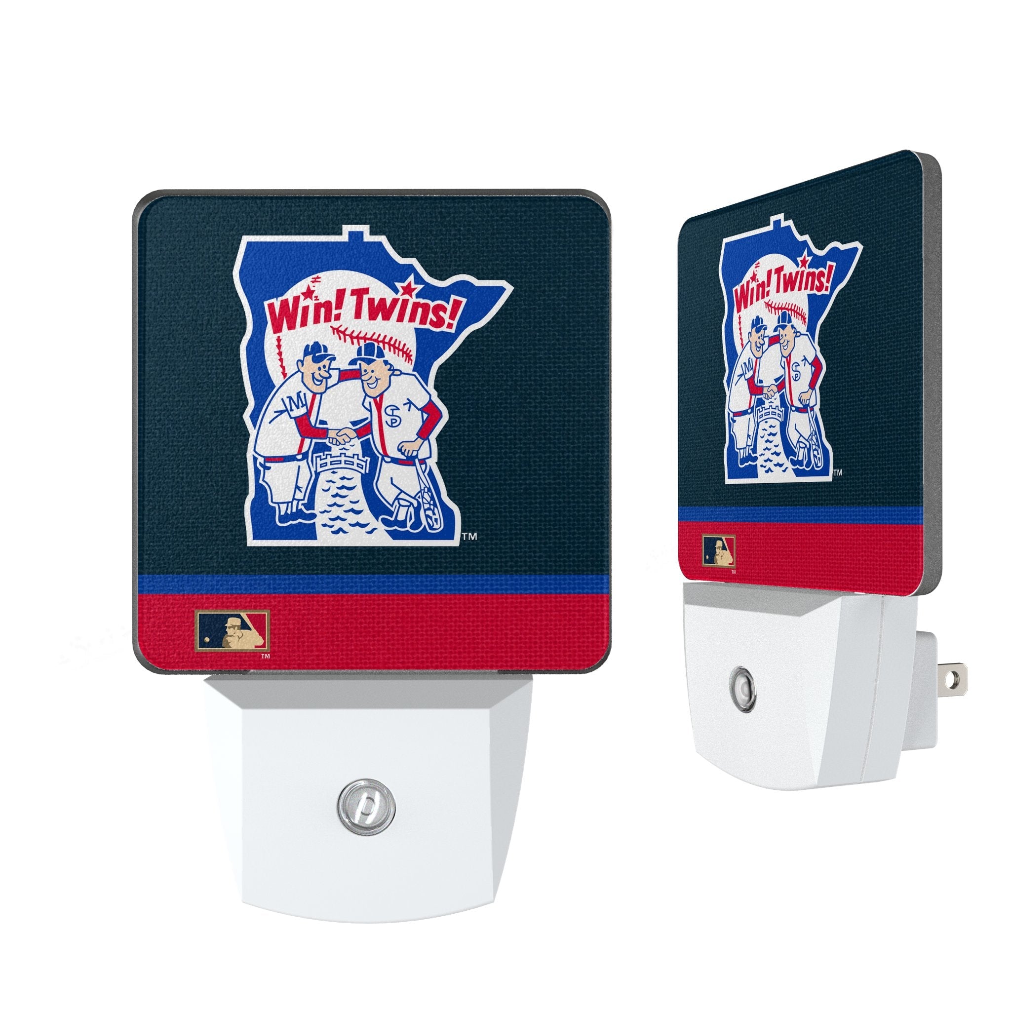 Minnesota Twins 1976-1986 - Cooperstown Collection Stripe Night Light 2-Pack 1