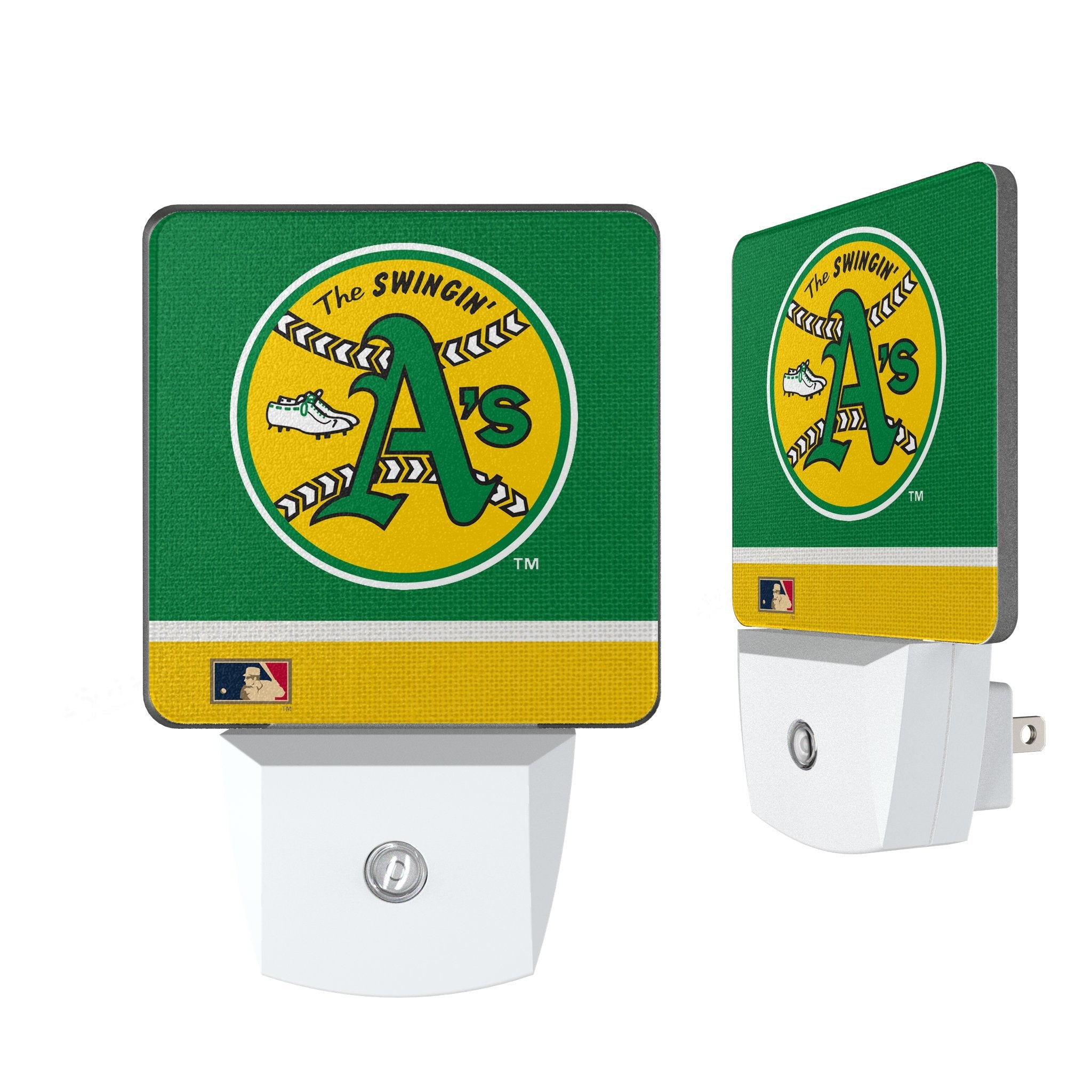 Oakland As 1971-1981 - Cooperstown Collection Stripe Night Light 2-Pack 1