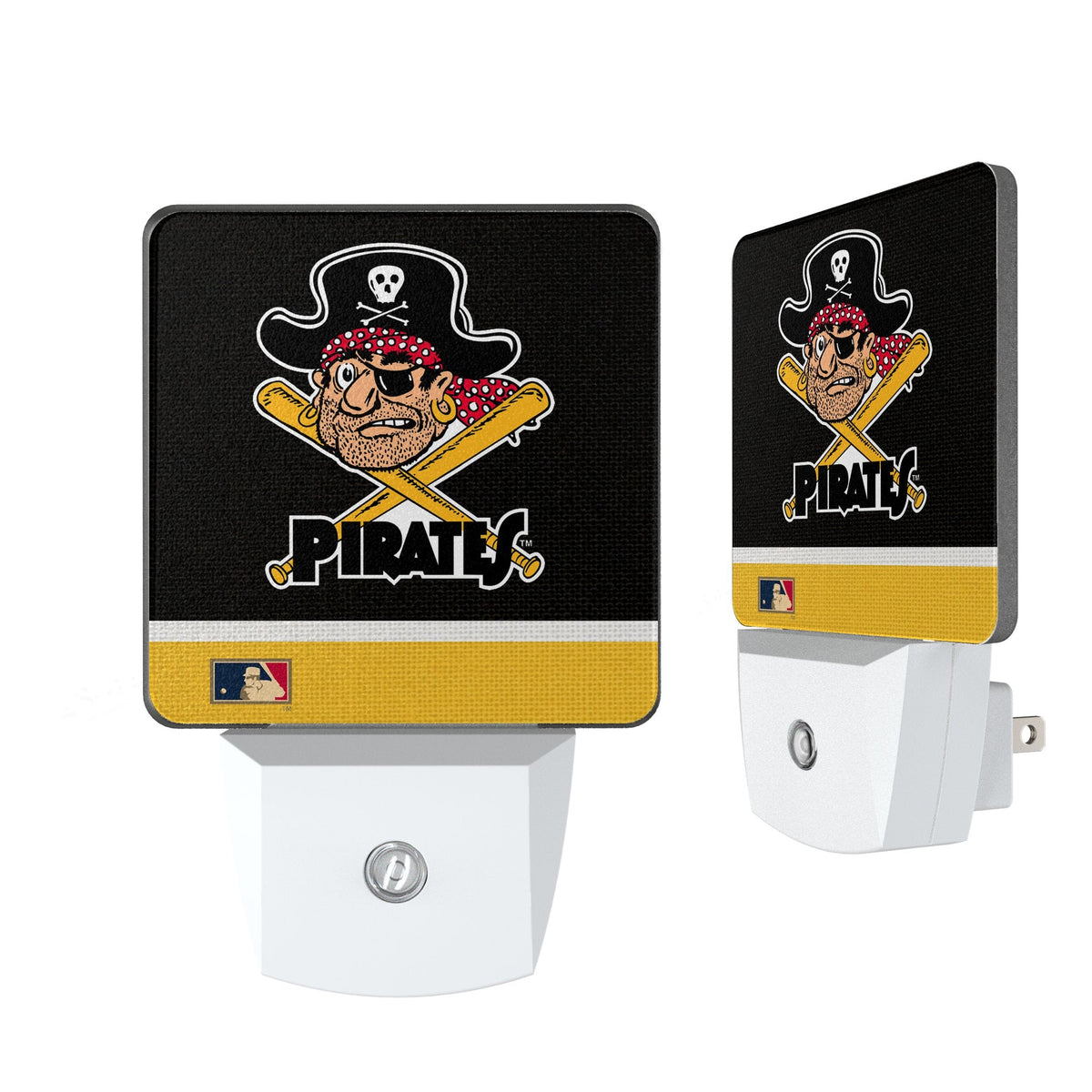 Pittsburgh Pirates 1958-1966 - Cooperstown Collection Stripe Night Light 2-Pack