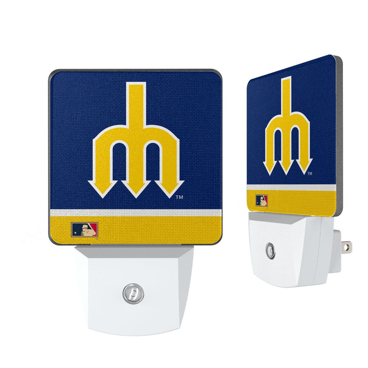 Seattle Mariners 1977-1980 - Cooperstown Collection Stripe Night Light 2-Pack 1