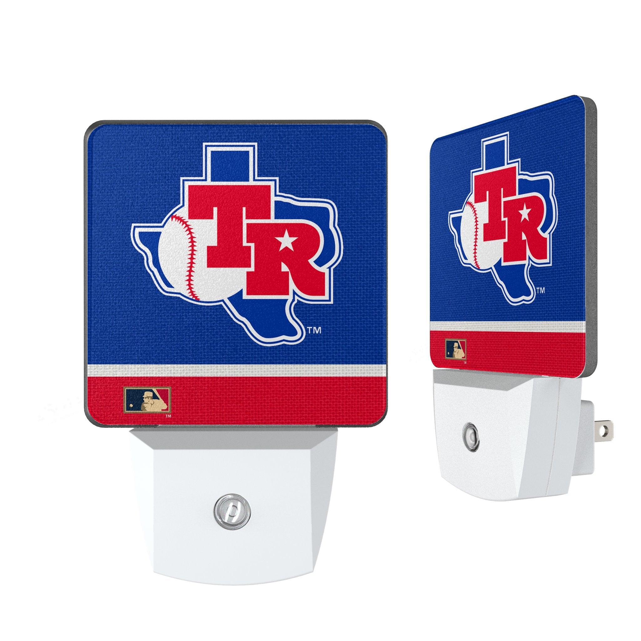 Texas Rangers 1981-1983 - Cooperstown Collection Stripe Night Light 2-Pack 1
