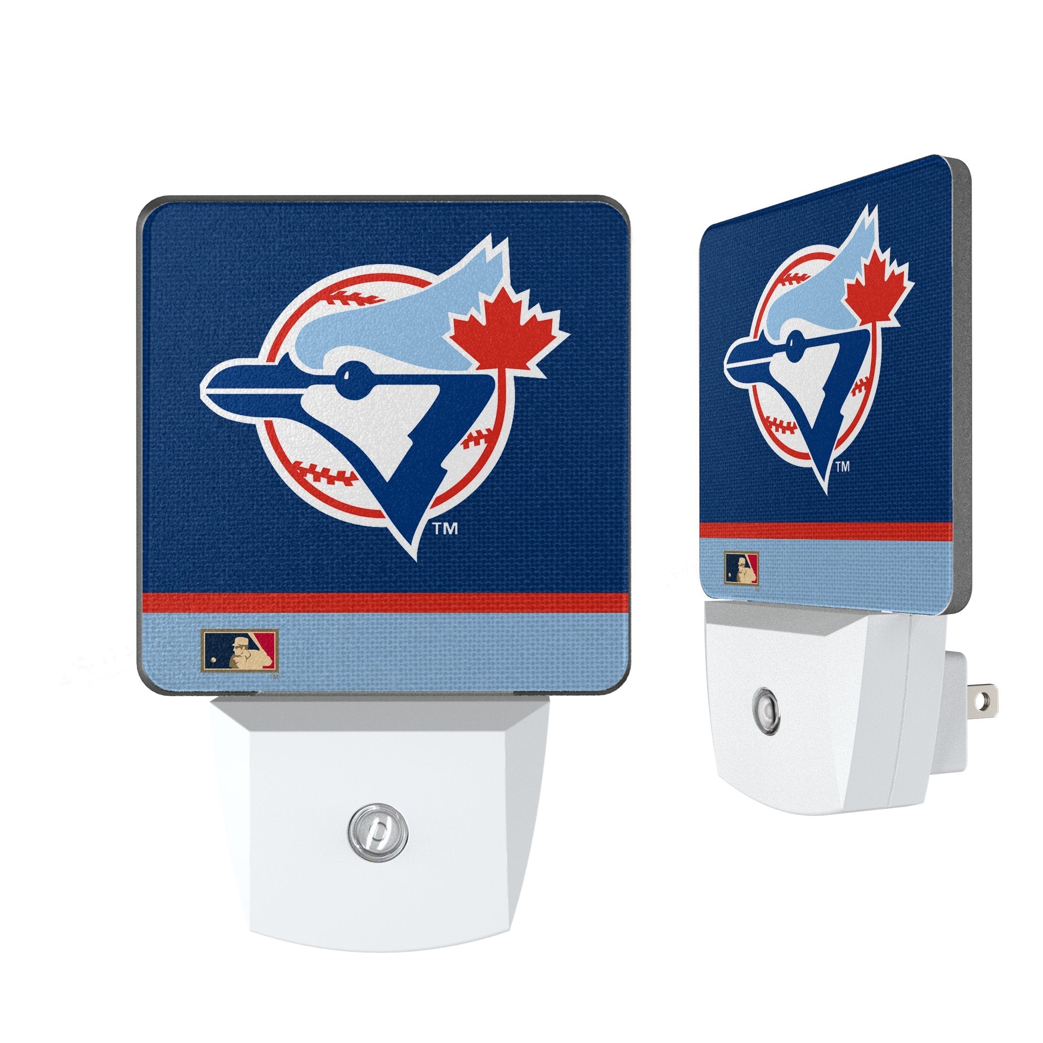 Toronto Blue Jays 1977-1988 - Cooperstown Collection Stripe Night Light 2-Pack 1
