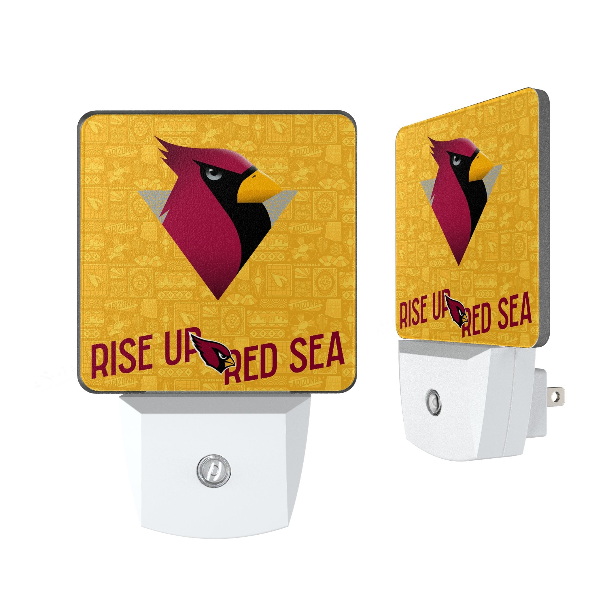 Arizona Cardinals 2024 Edition Night Light 2-Pack