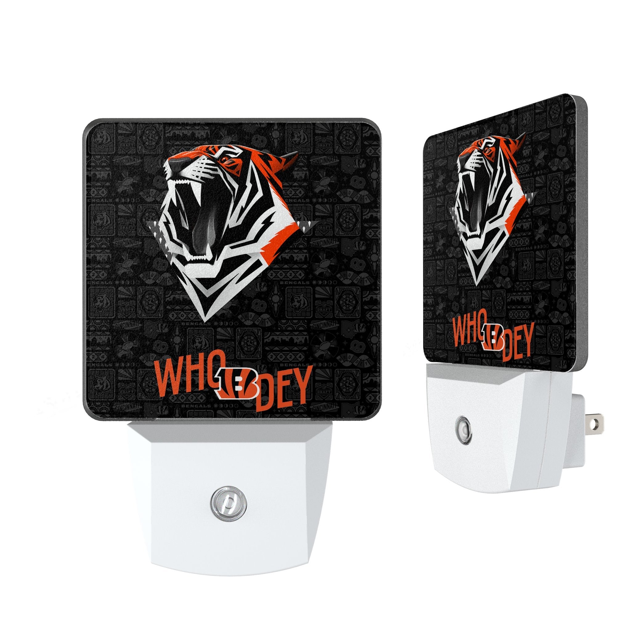 Cincinnati Bengals 2024 Edition Night Light 2-Pack 1