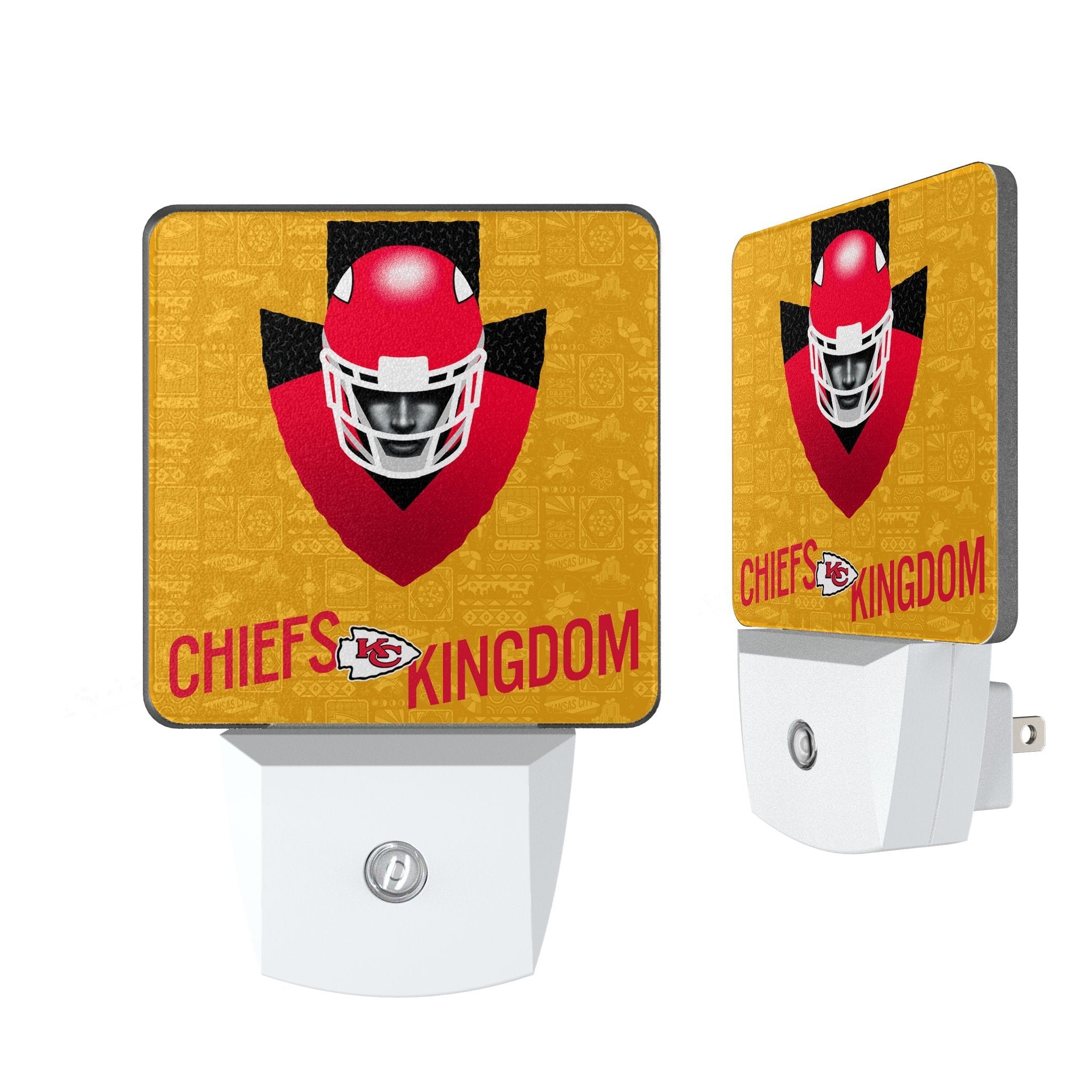 Kansas City Chiefs 2024 Edition Night Light 2-Pack 1
