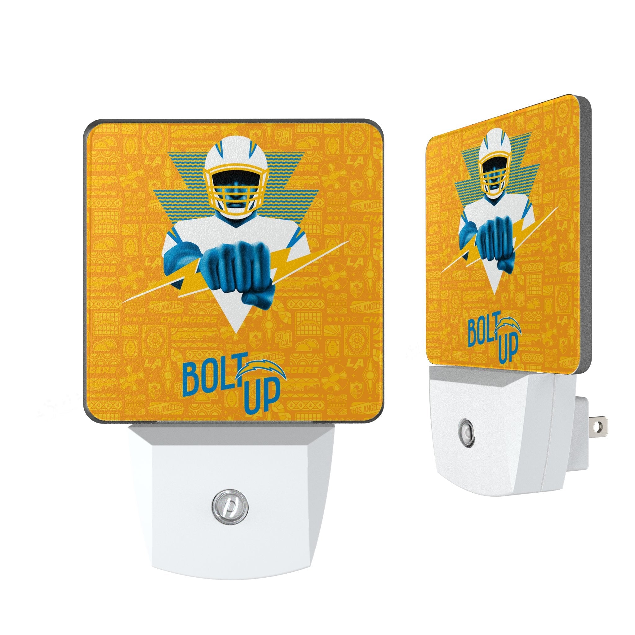 Los Angeles Chargers 2024 Edition Night Light 2-Pack 1