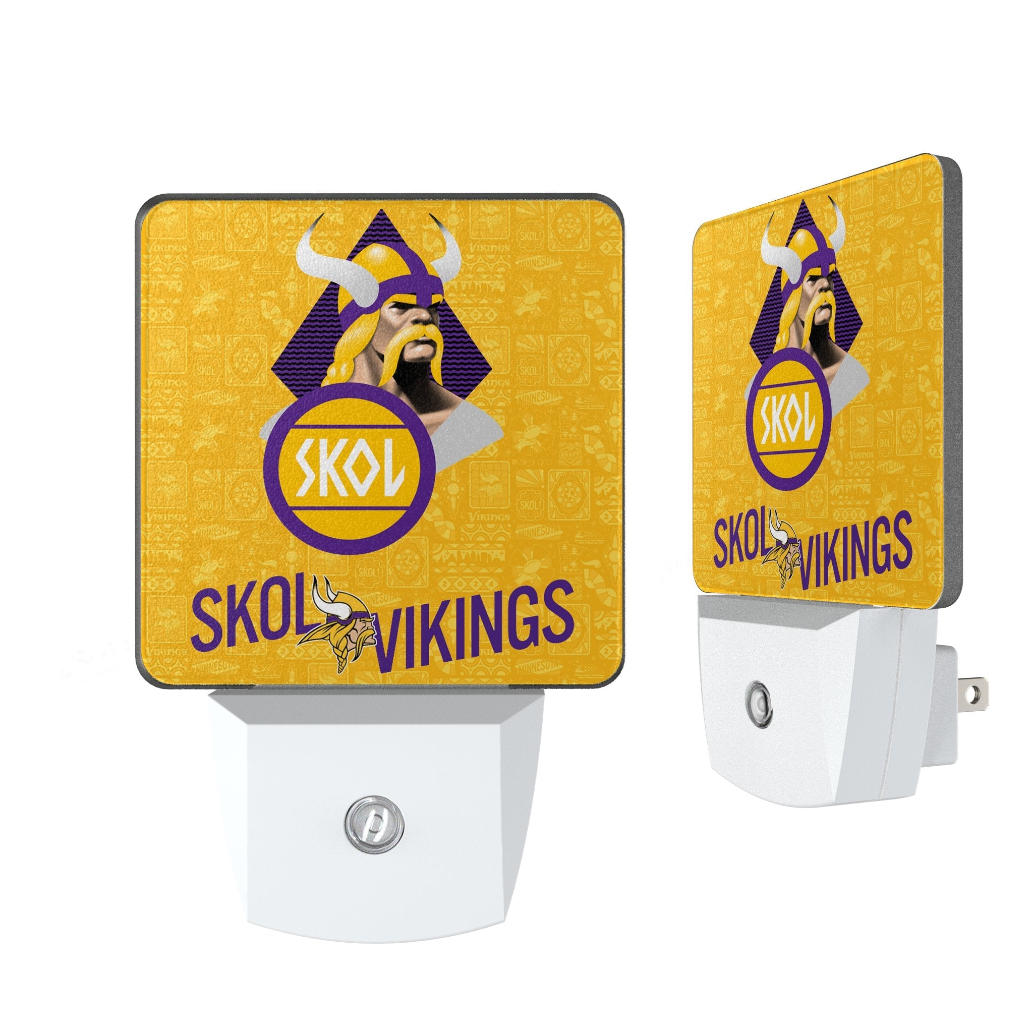 Minnesota Vikings 2024 Edition Night Light 2-Pack 1