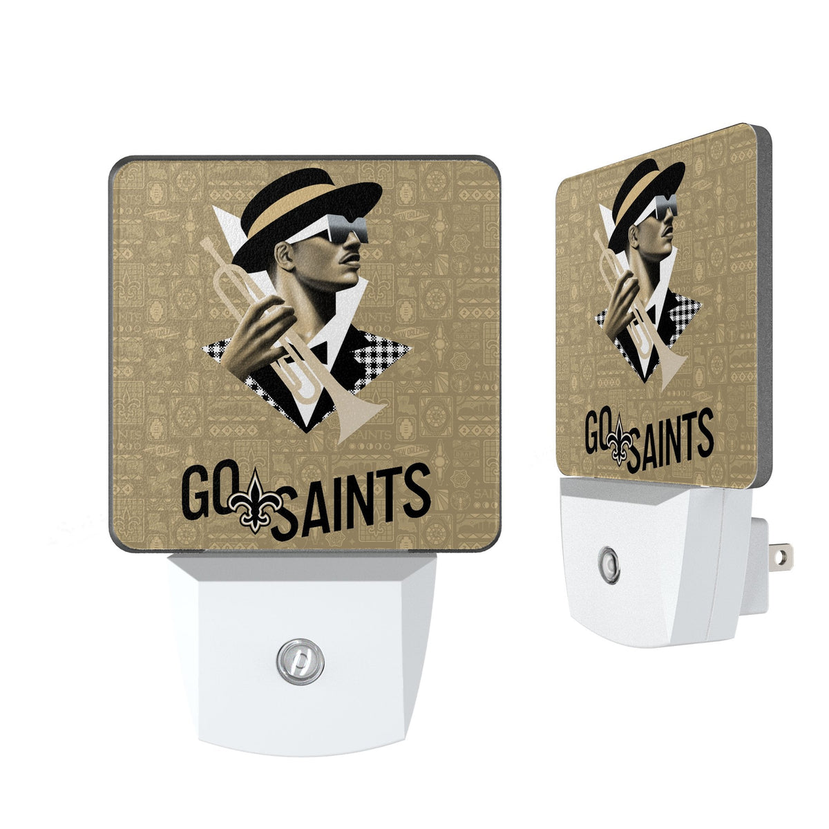 New Orleans Saints 2024 Edition Night Light 2-Pack 1
