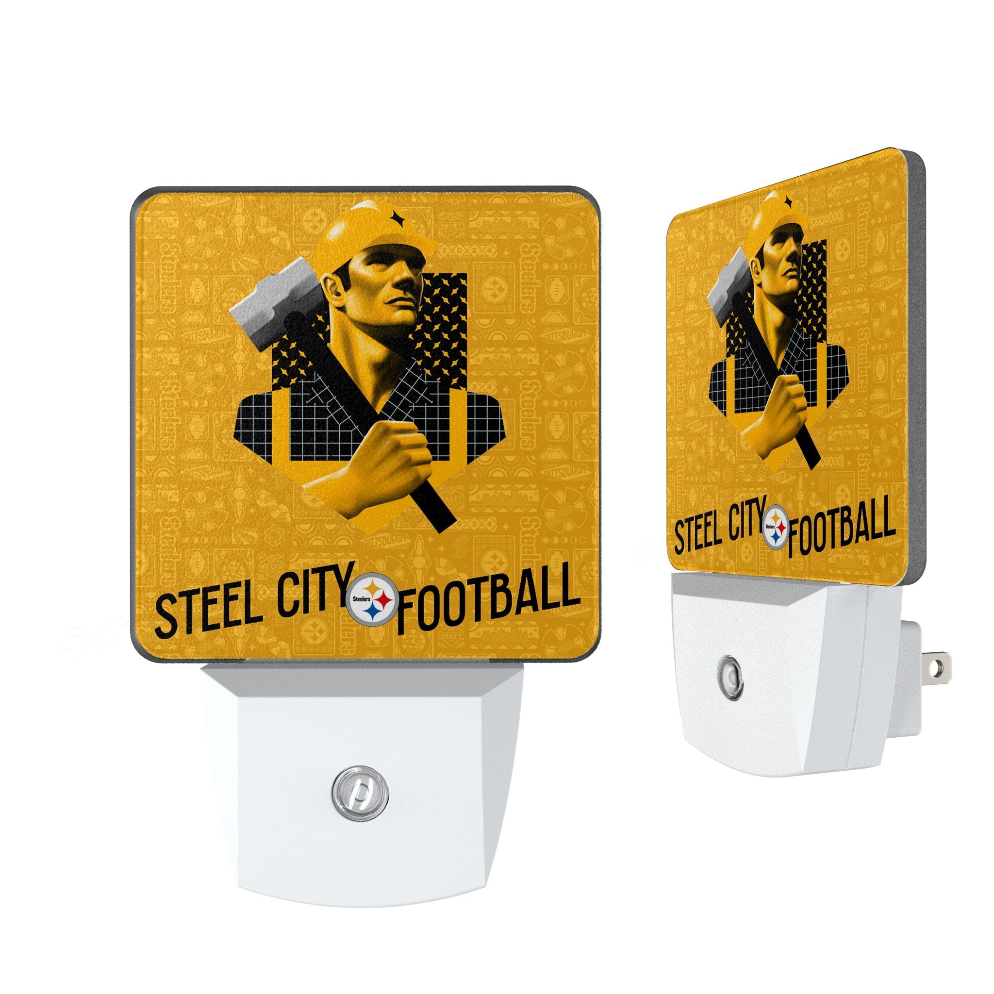 Pittsburgh Steelers 2024 Edition Night Light 2-Pack