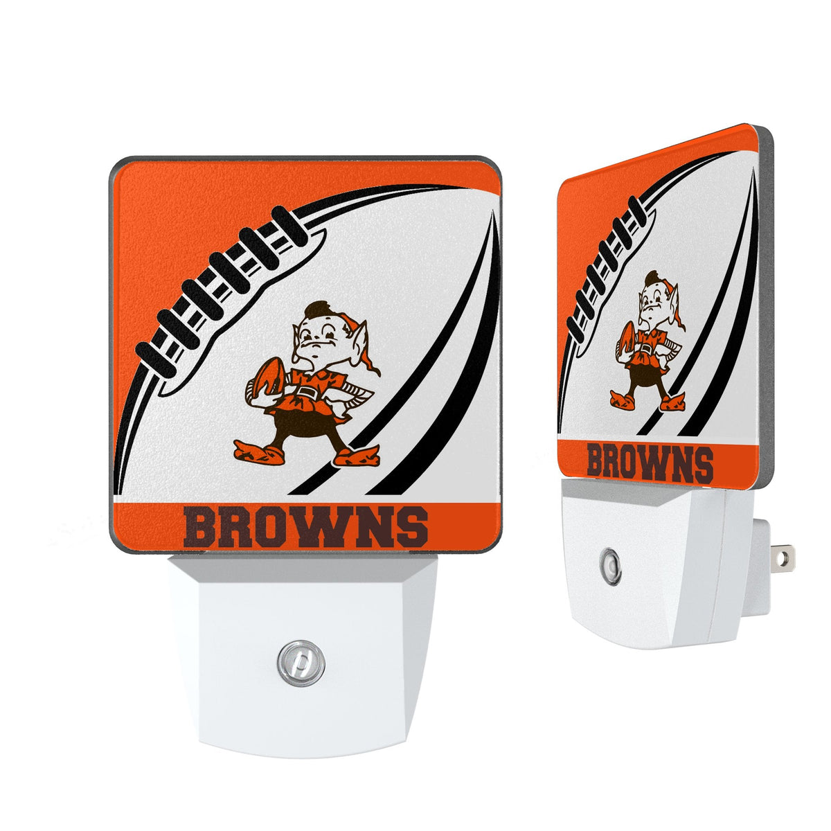 Cleveland Browns Historic Collection Passtime Night Light 2-Pack
