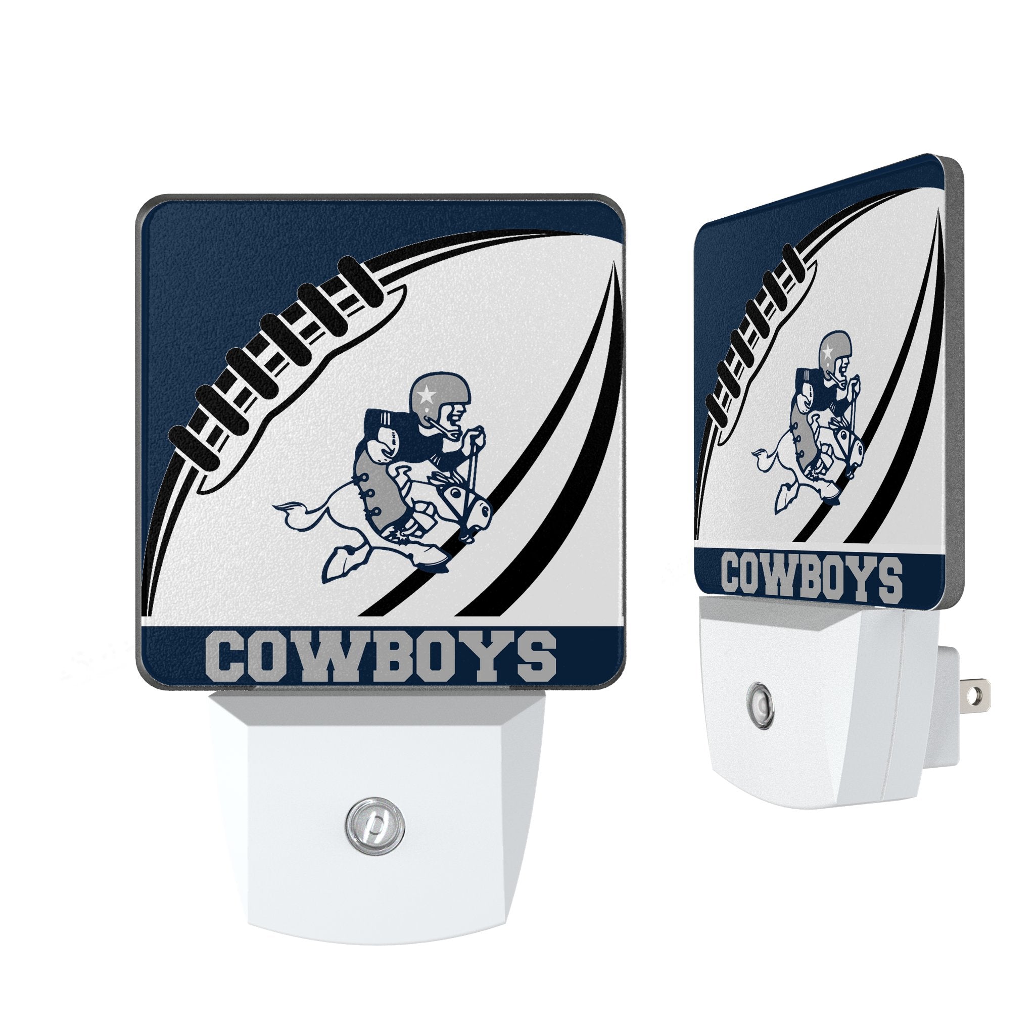 Dallas Cowboys 1966-1969 Historic Collection Passtime Night Light 2-Pack