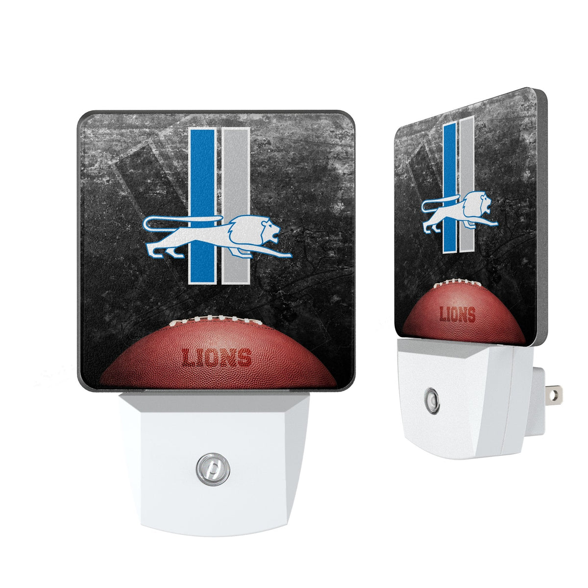 Detroit Lions Retro Legendary Night Light 2-Pack 1