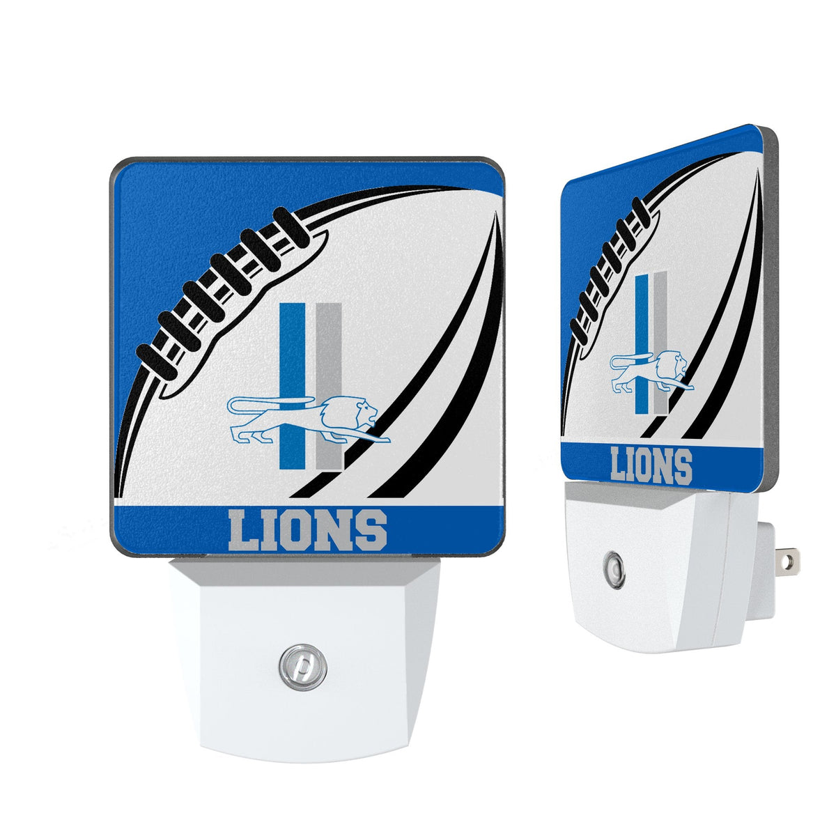 Detroit Lions Retro Passtime Night Light 2-Pack 1
