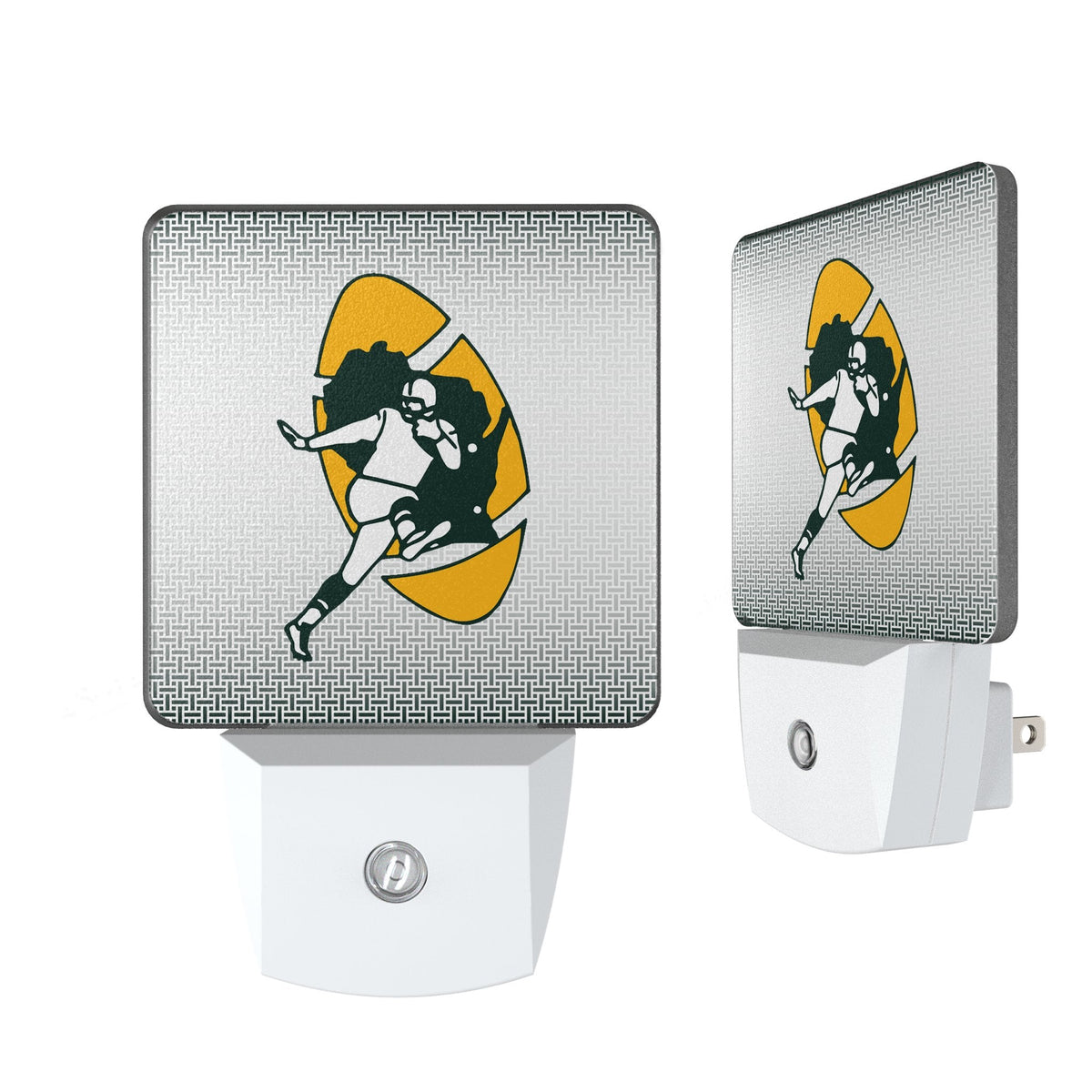 Green Bay Packers Historic Collection Linen Night Light 2-Pack