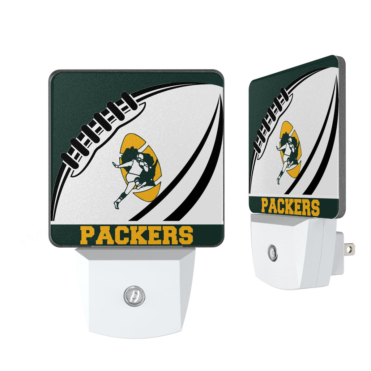 Green Bay Packers Historic Collection Passtime Night Light 2-Pack