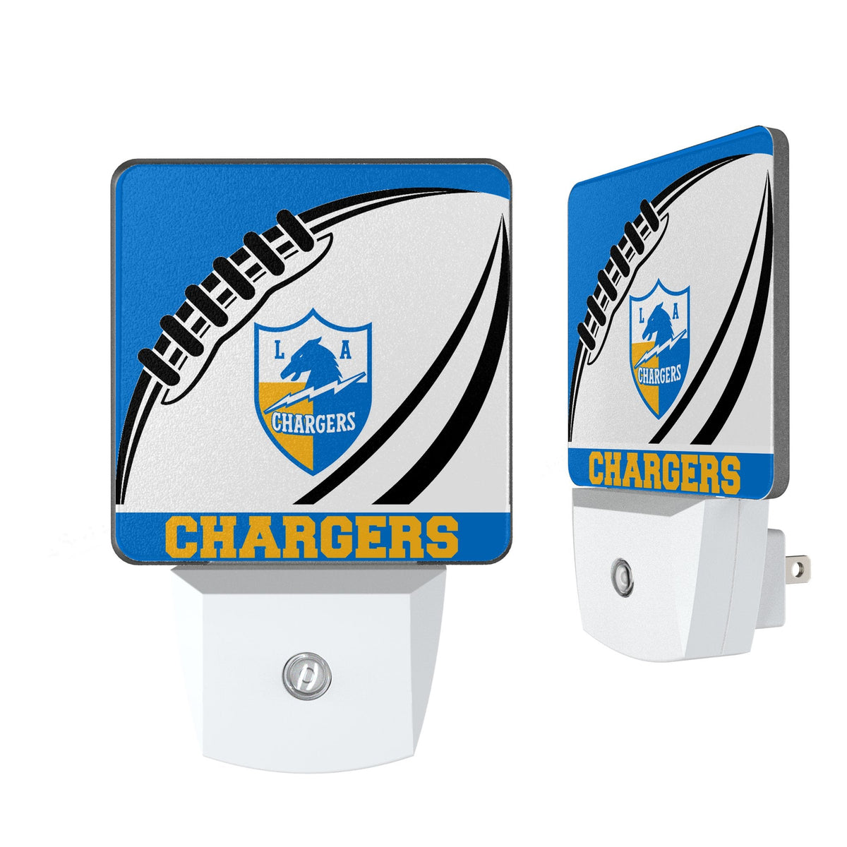 Los Angeles Chargers Historic Collection Passtime Night Light 2-Pack 1