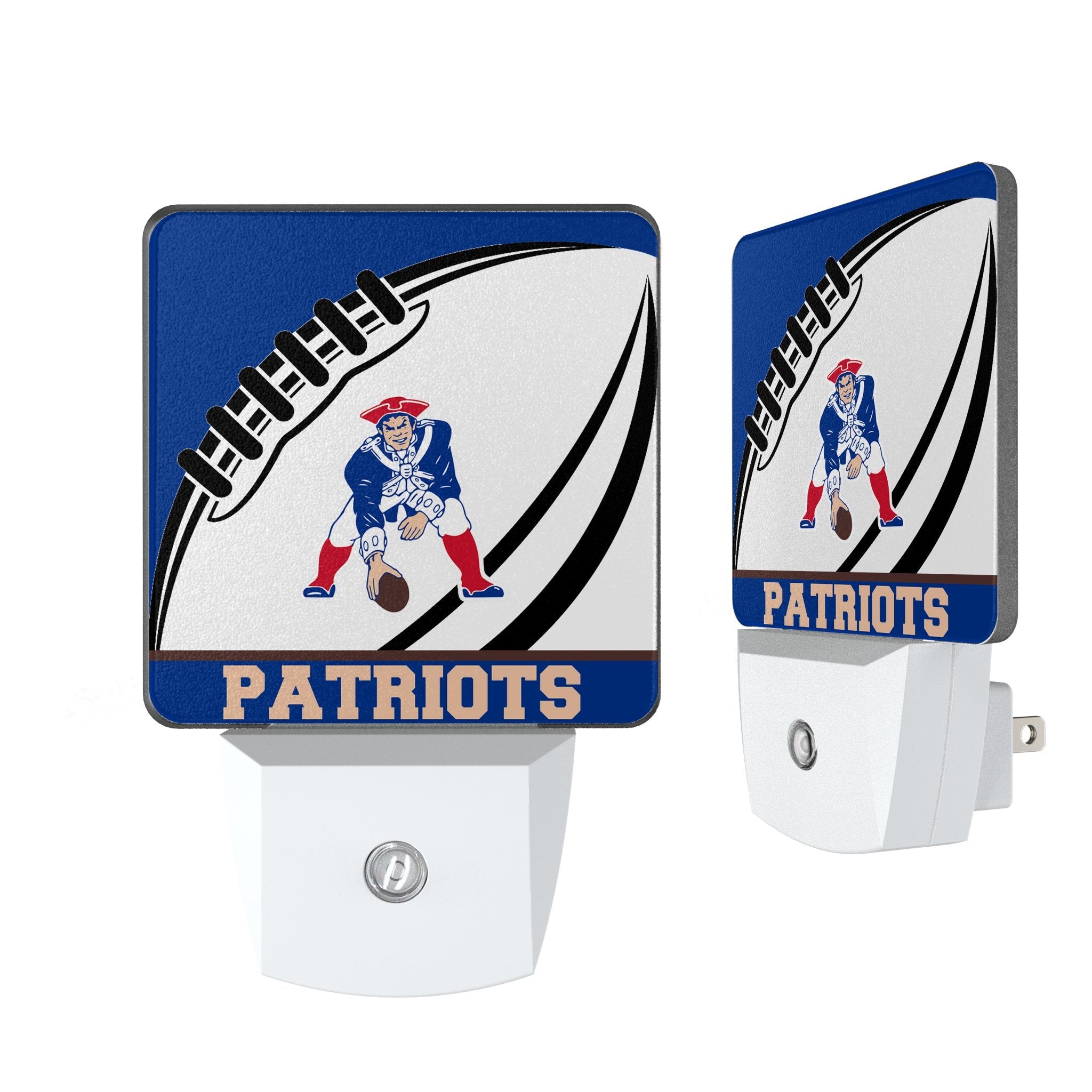 New England Patriots Historic Collection Passtime Night Light 2-Pack 1
