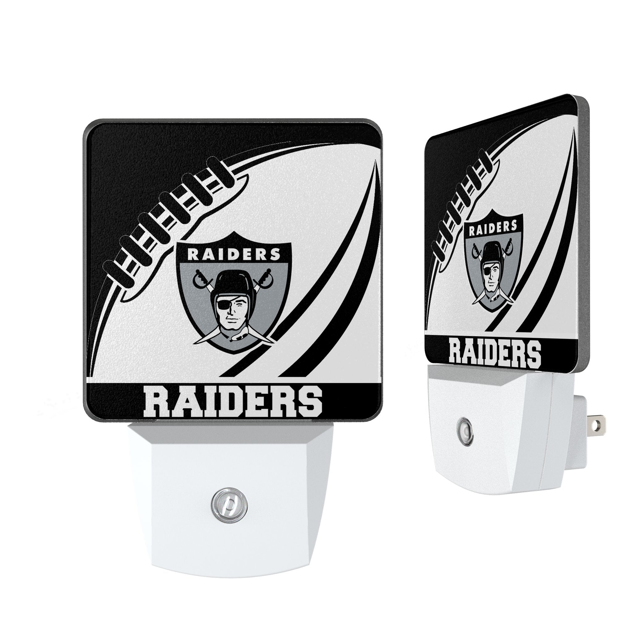 Oakland Raiders 1963 Historic Collection Passtime Night Light 2-Pack 1