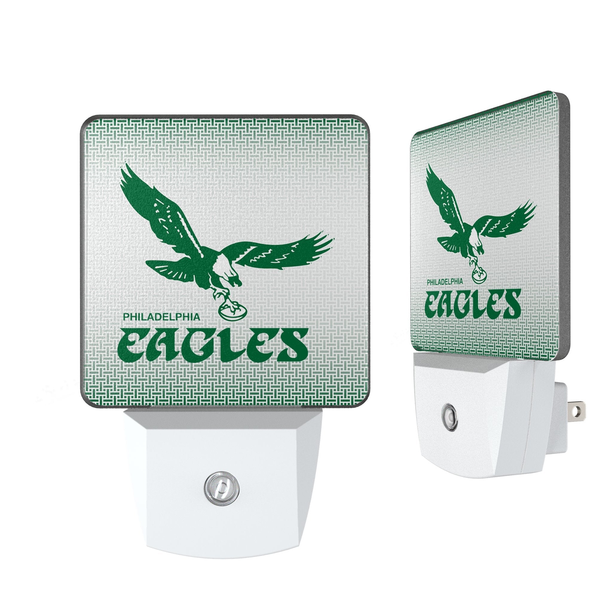 Philadelphia Eagles 1973-1995 Historic Collection Linen Night Light 2-Pack 1