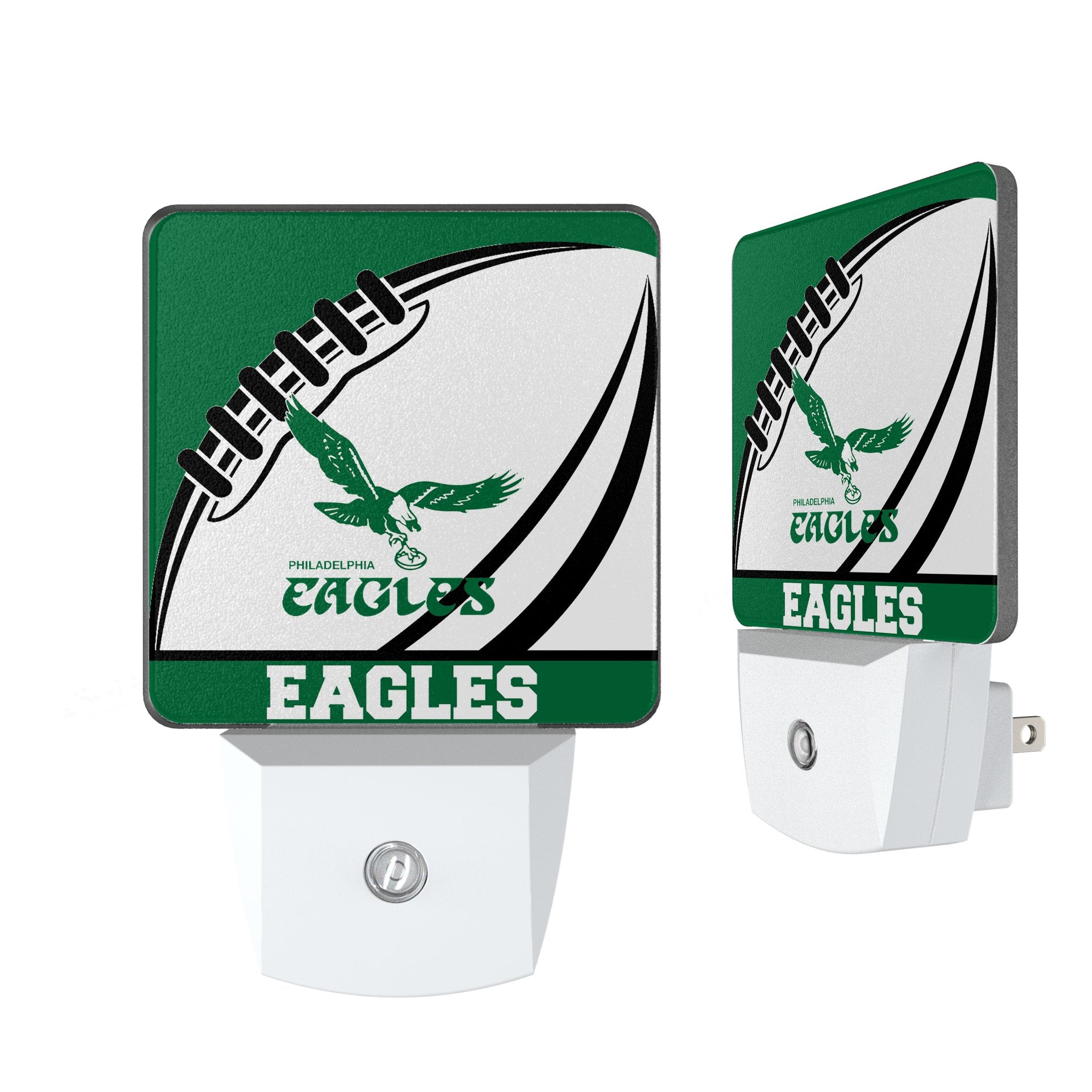Philadelphia Eagles 1973-1995 Historic Collection Passtime Night Light 2-Pack 1