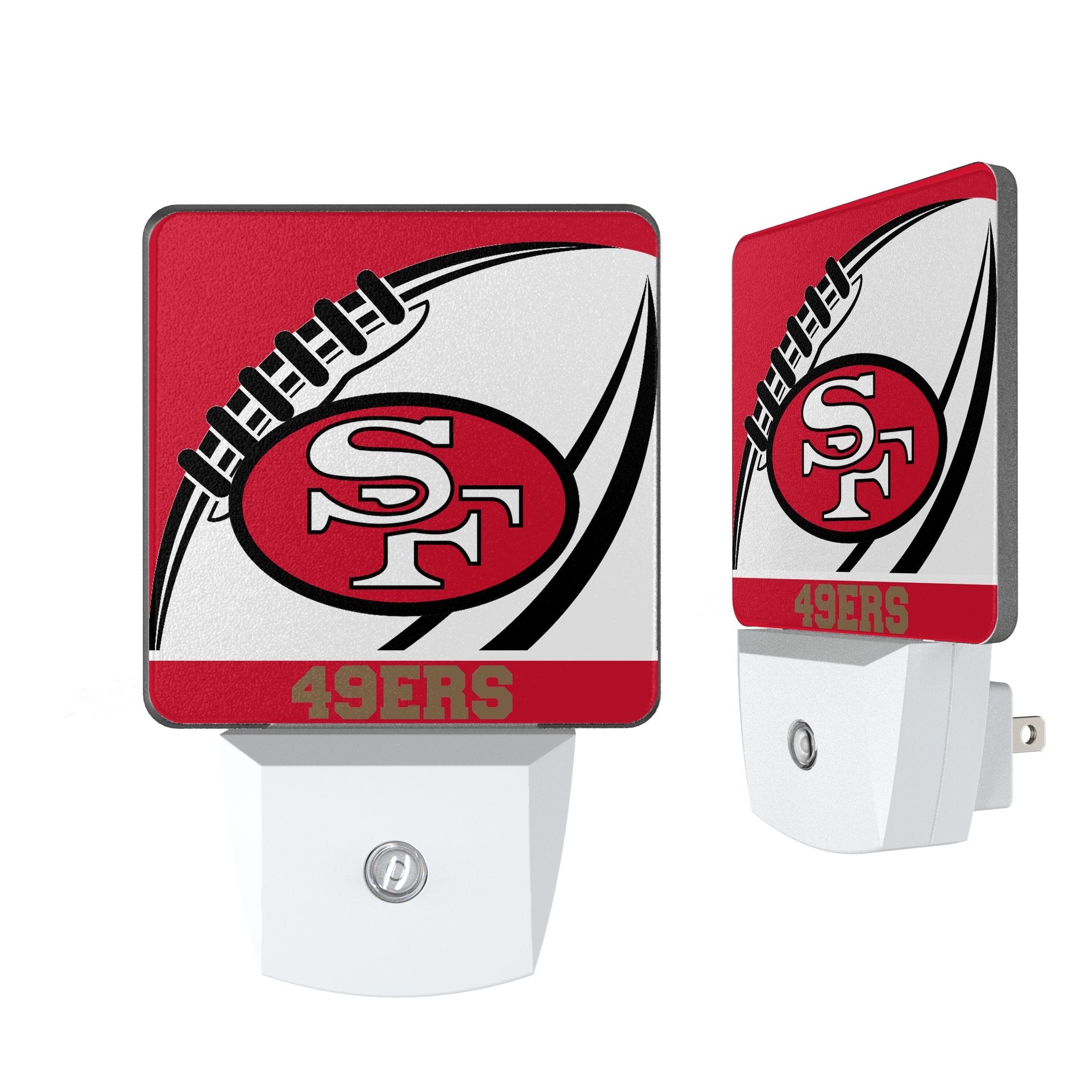 San Francisco 49ers Historic Collection Passtime Night Light 2-Pack