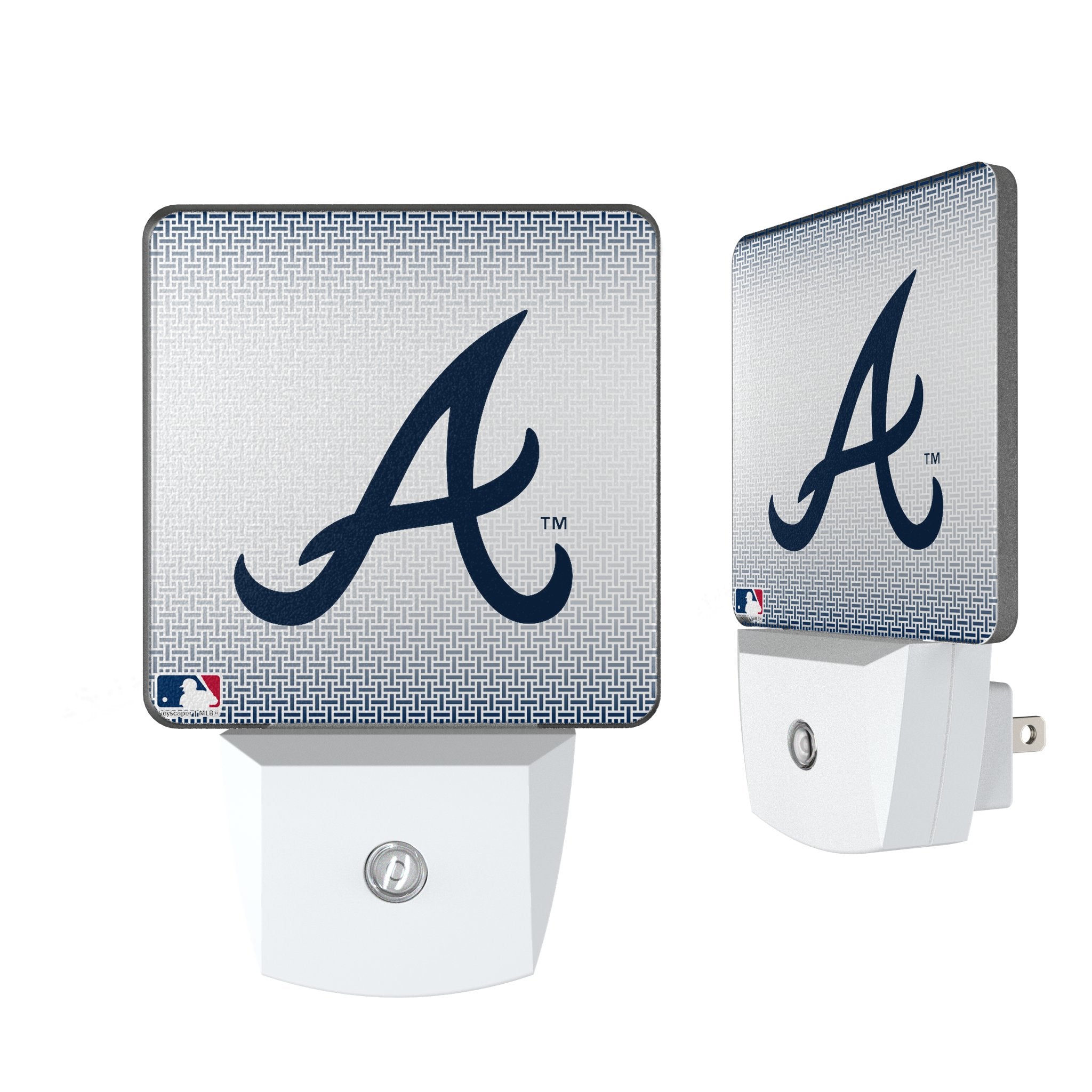 Atlanta Braves Linen Night Light 2-Pack