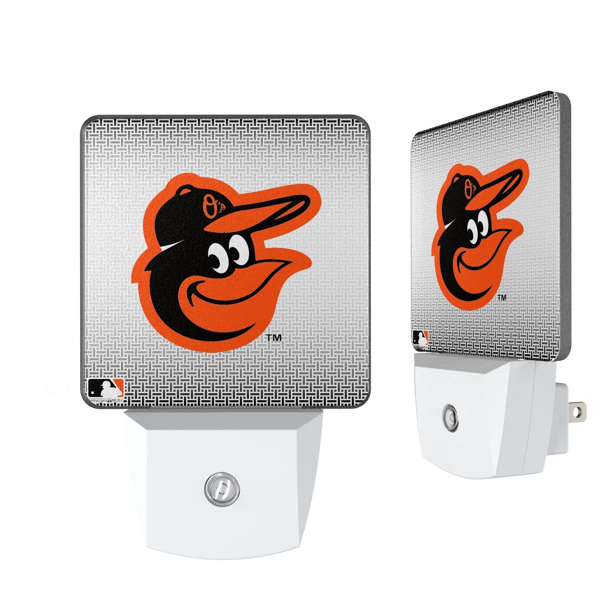 Baltimore Orioles Linen Night Light 2-Pack