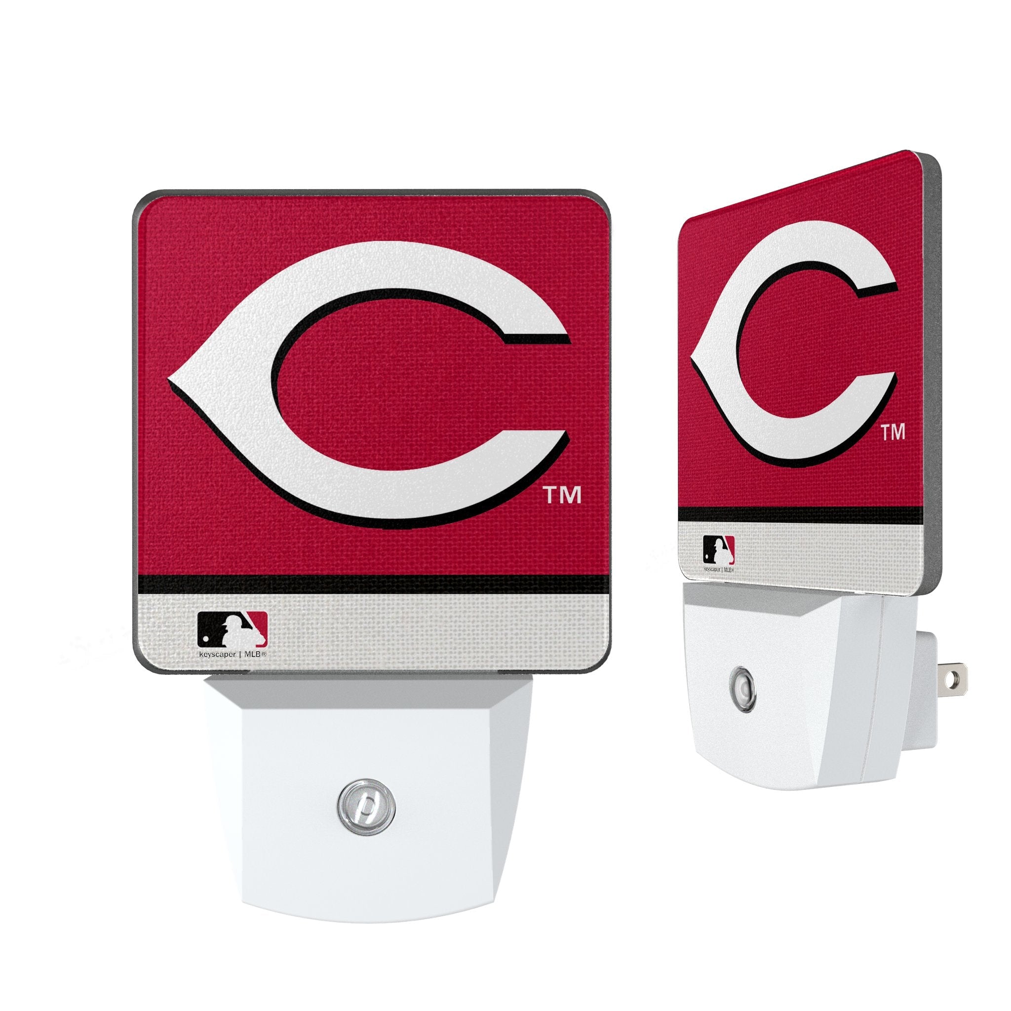 Cincinnati Reds Stripe Night Light 2-Pack