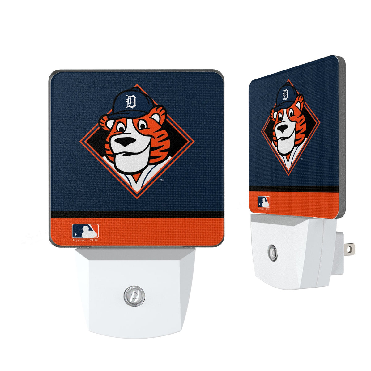Detroit Tigers Stripe Night Light 2-Pack 1
