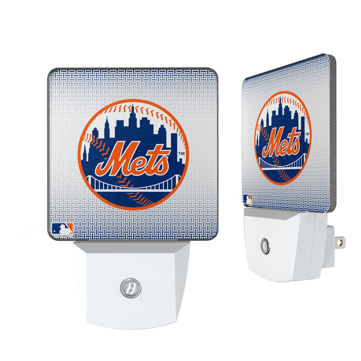 New York Mets Linen Night Light 2-Pack 1