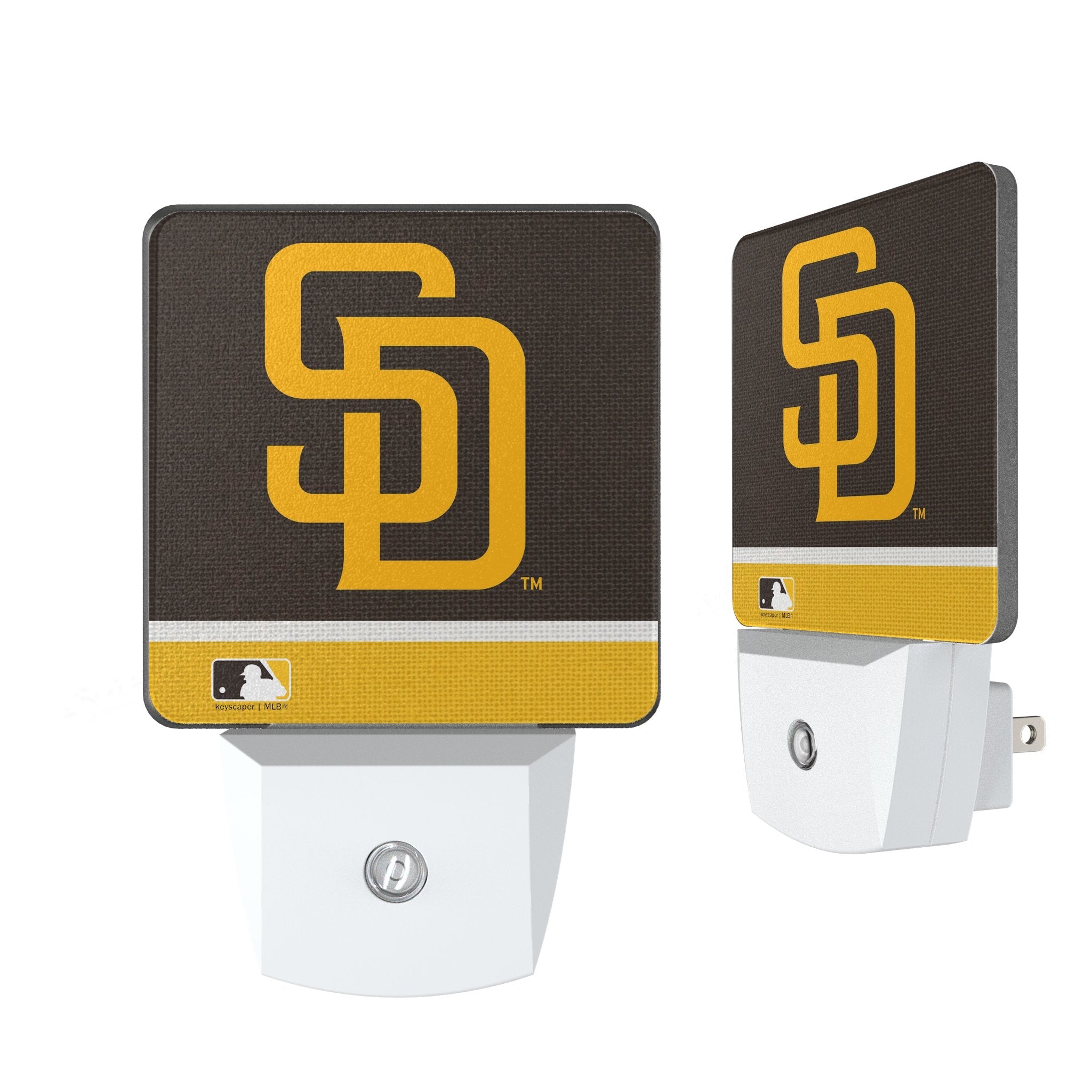 San Diego Padres Stripe Night Light 2-Pack 1