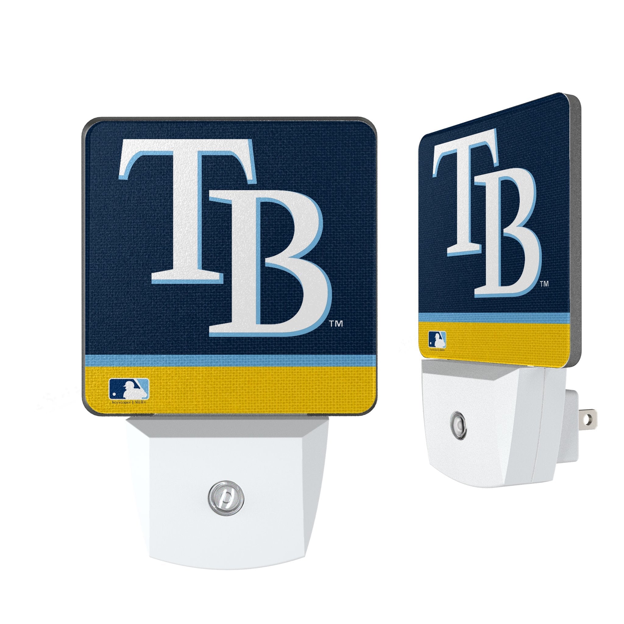 Tampa Bay Rays Stripe Night Light 2-Pack