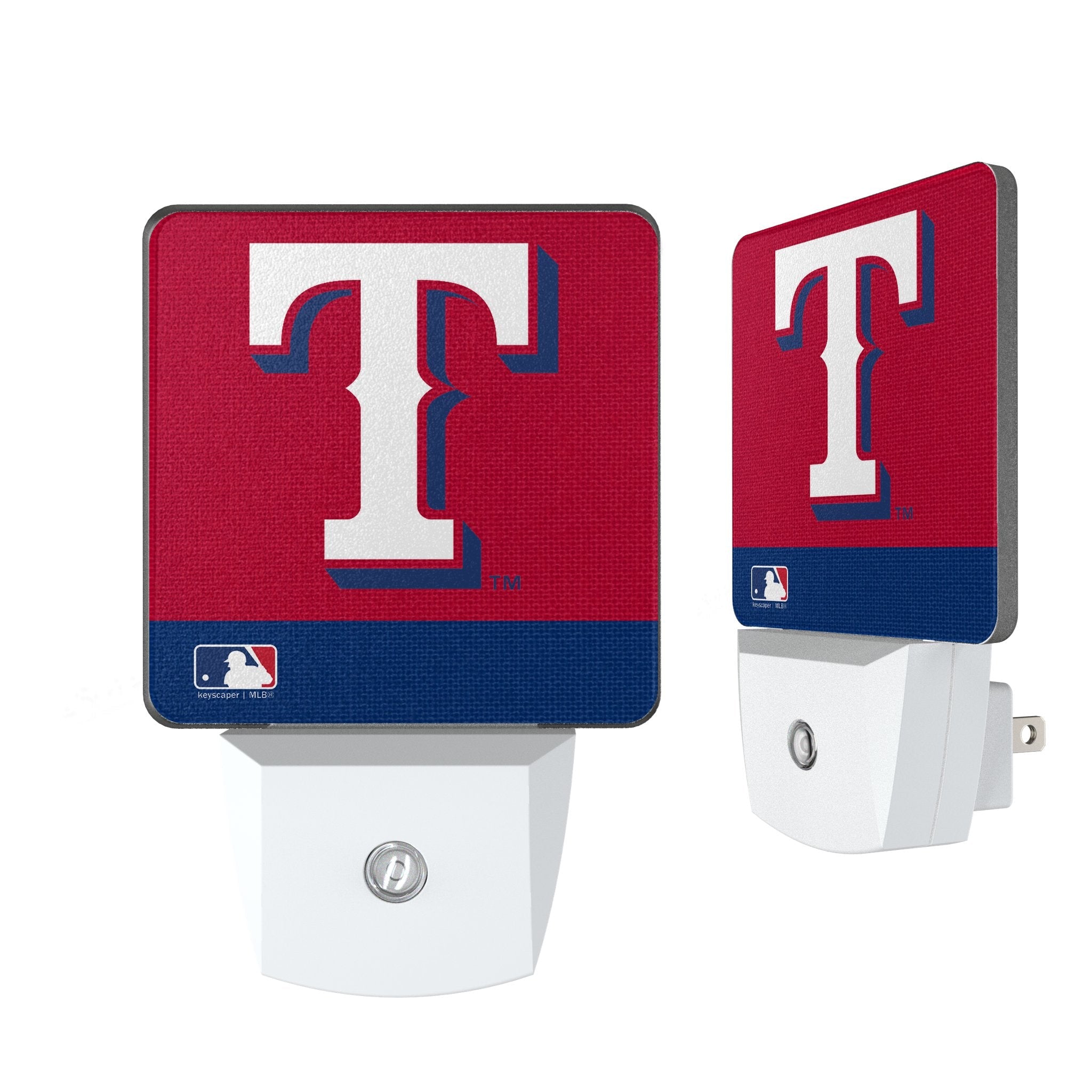Texas Rangers Stripe Night Light 2-Pack