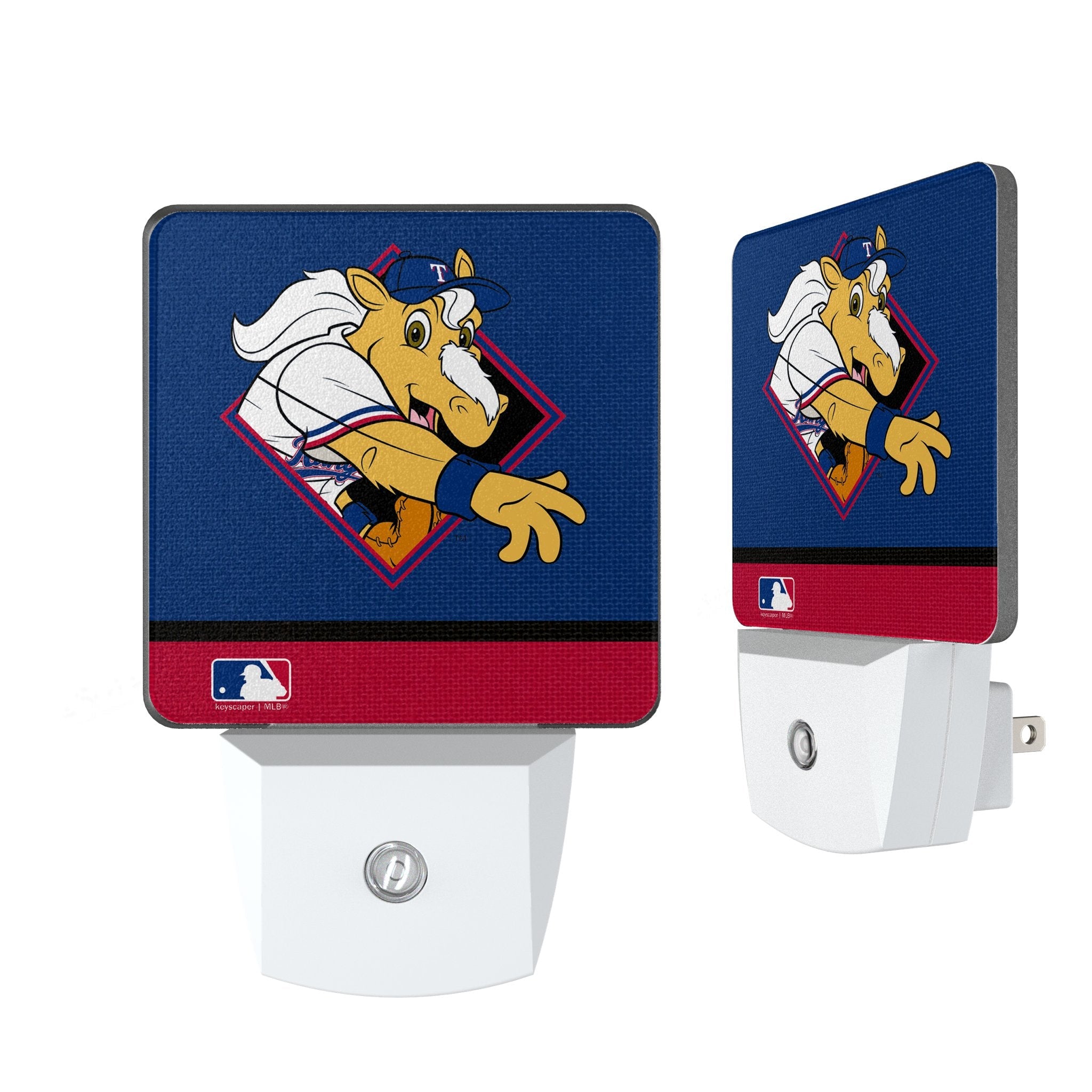 Texas Rangers Stripe Night Light 2-Pack