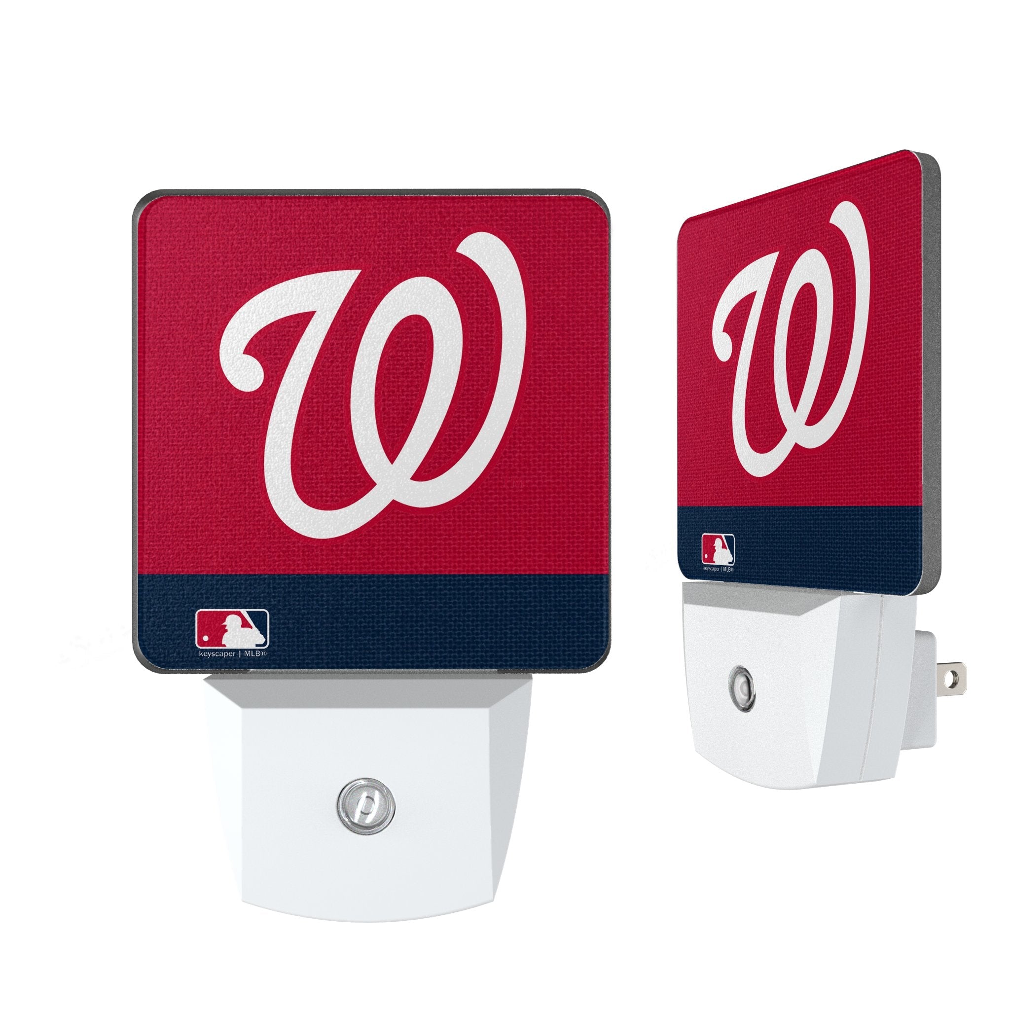 Washington Nationals Stripe Night Light 2-Pack 1