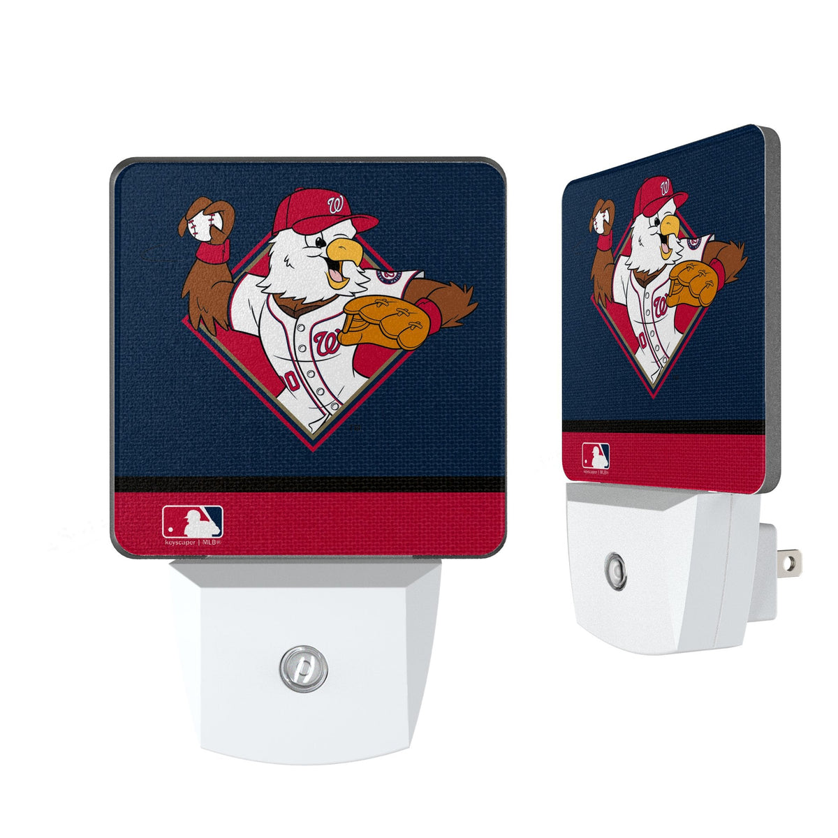 Washington Nationals Stripe Night Light 2-Pack