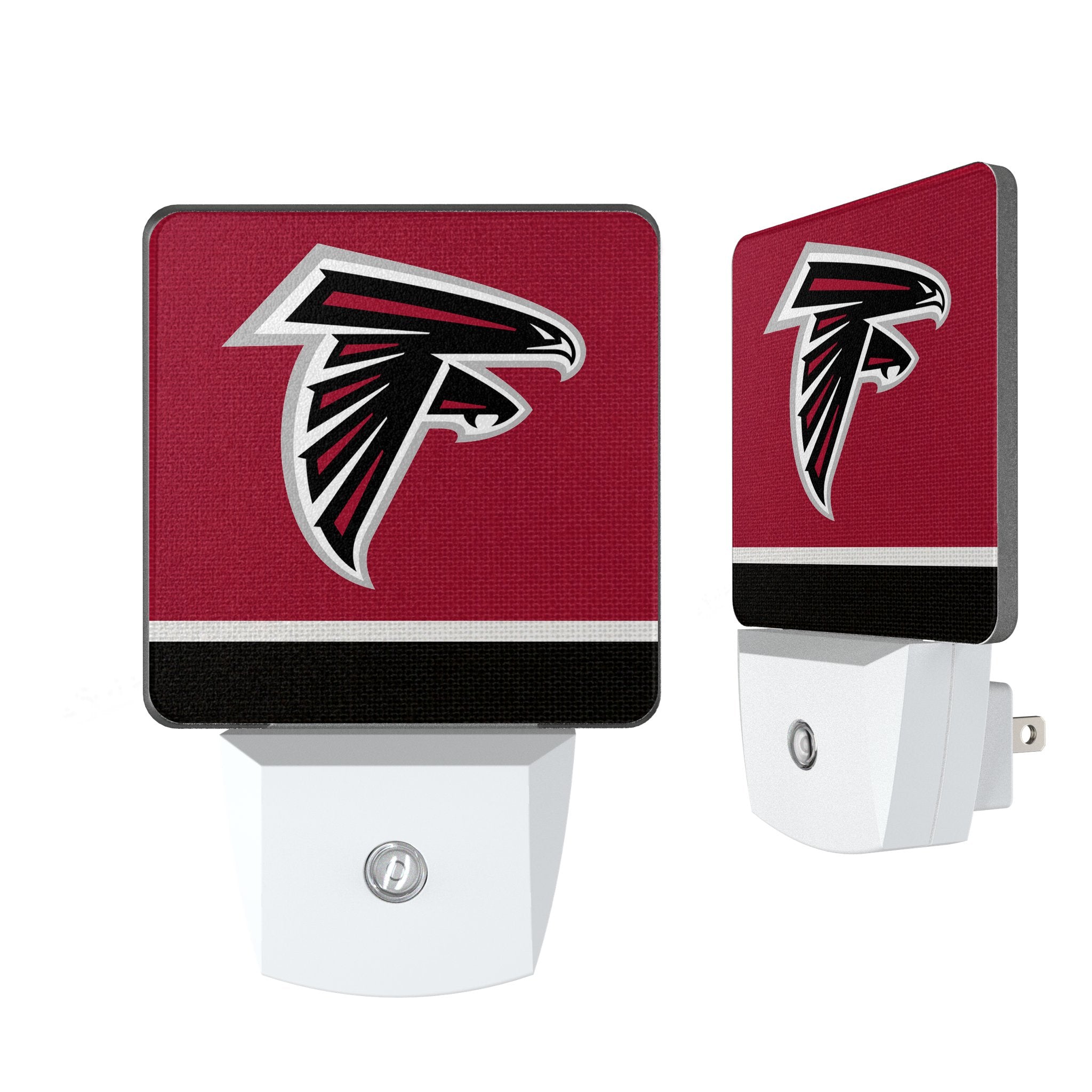 Atlanta Falcons Stripe Night Light 2-Pack