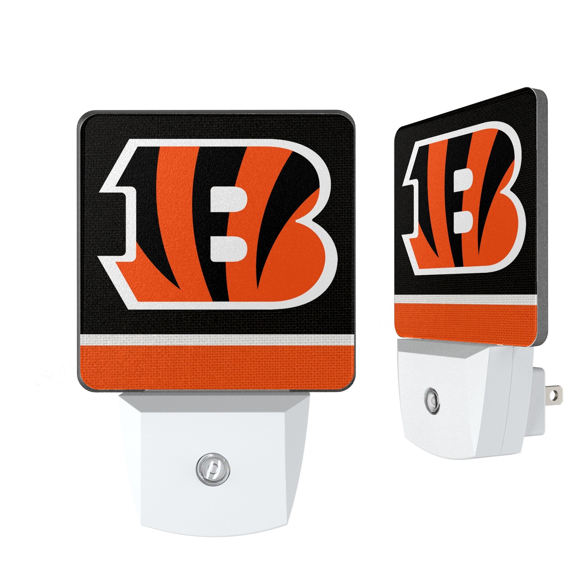 Cincinnati Bengals Stripe Night Light 2-Pack 1