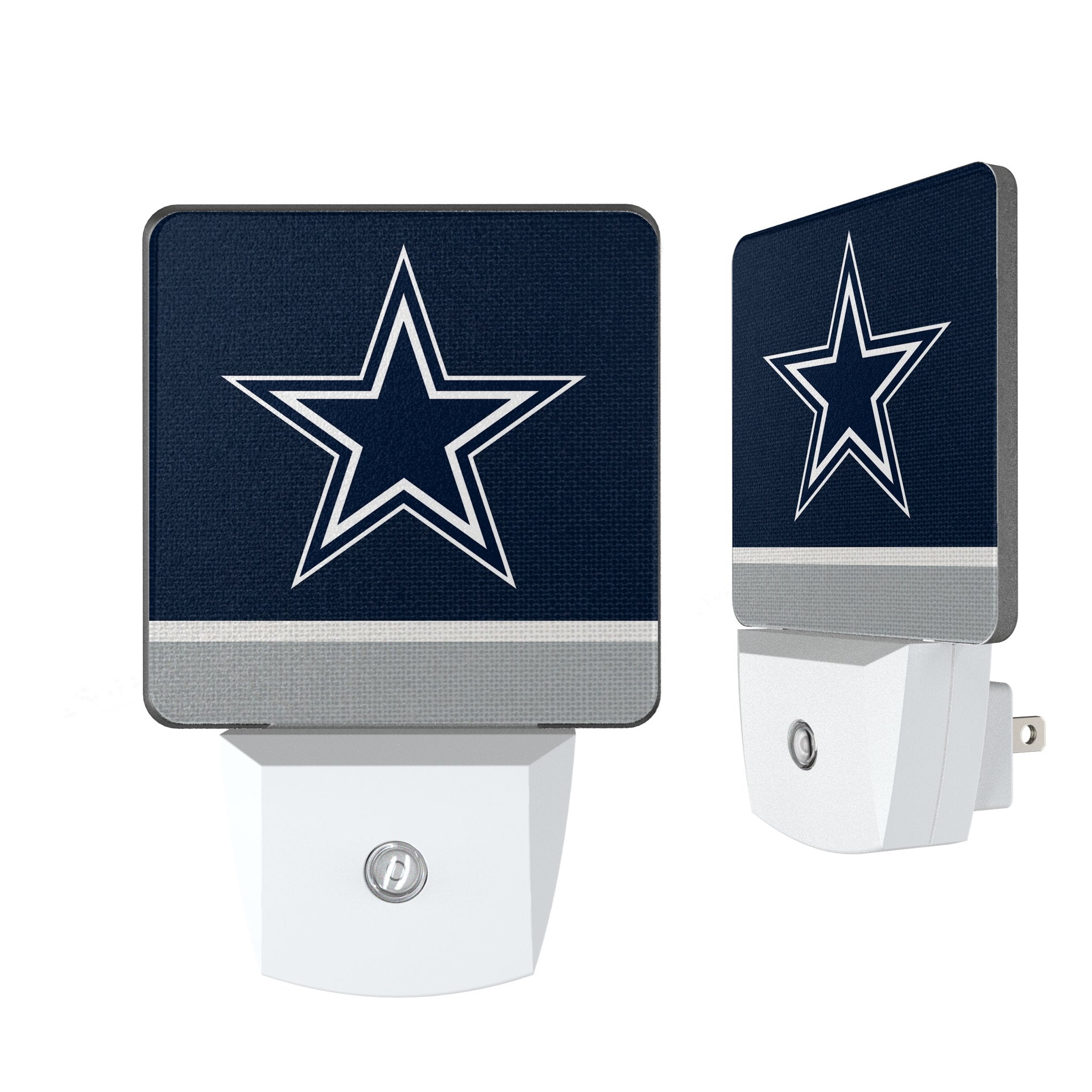 Dallas Cowboys Stripe Night Light 2-Pack