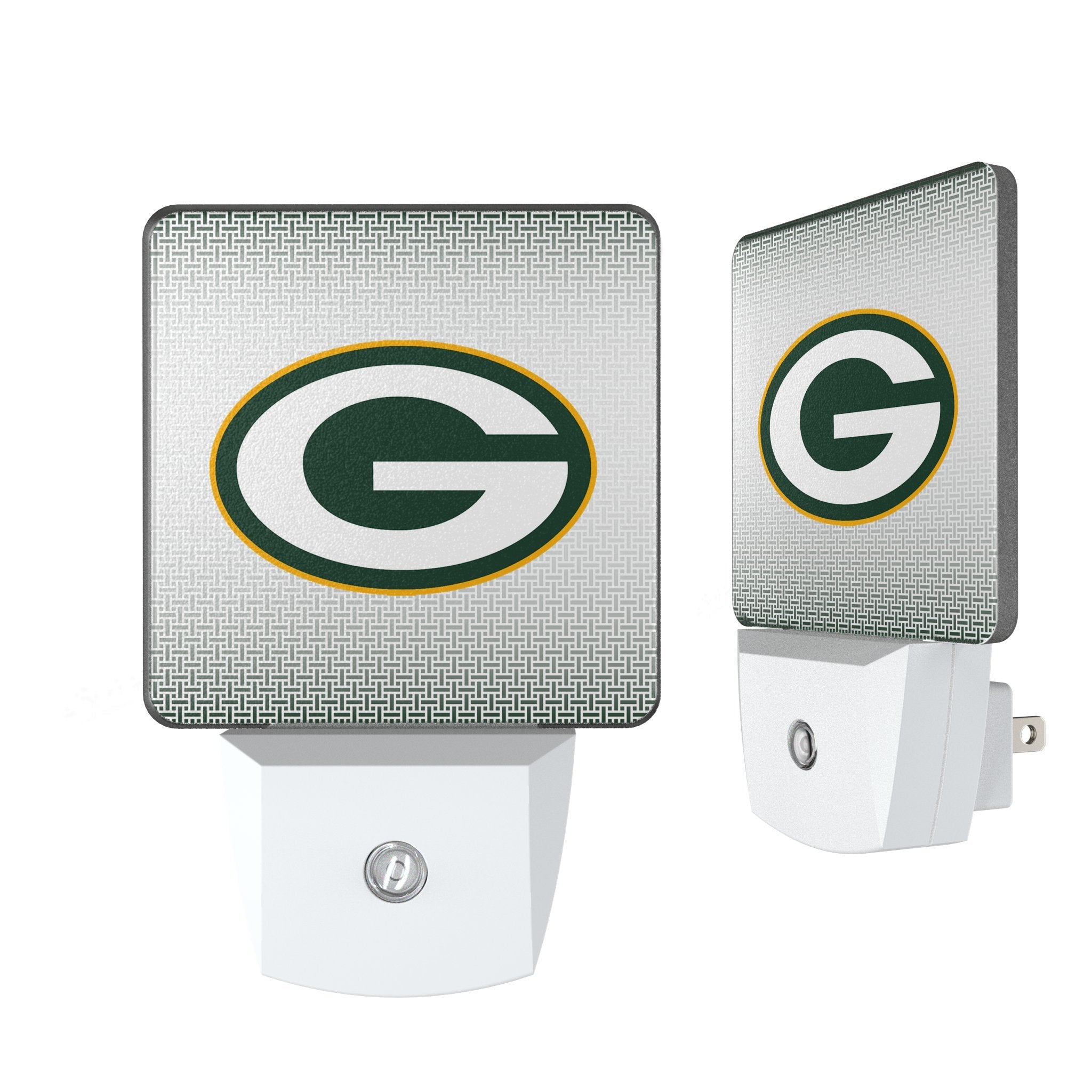 Green Bay Packers Linen Night Light 2-Pack