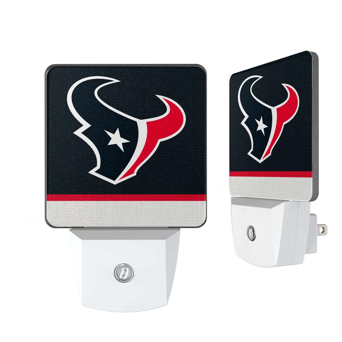 Houston Texans Stripe Night Light 2-Pack 1