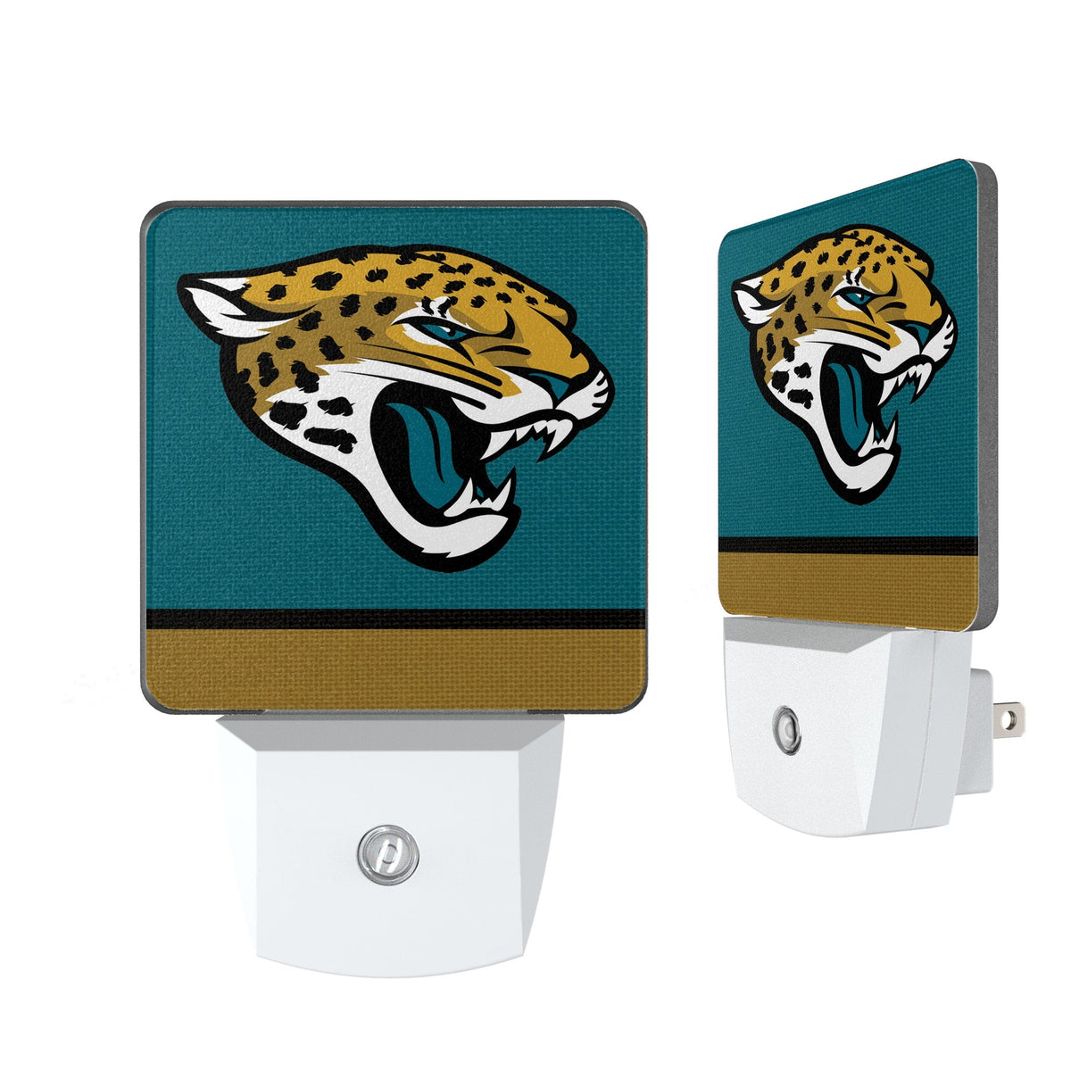 Jacksonville Jaguars Stripe Night Light 2-Pack 1