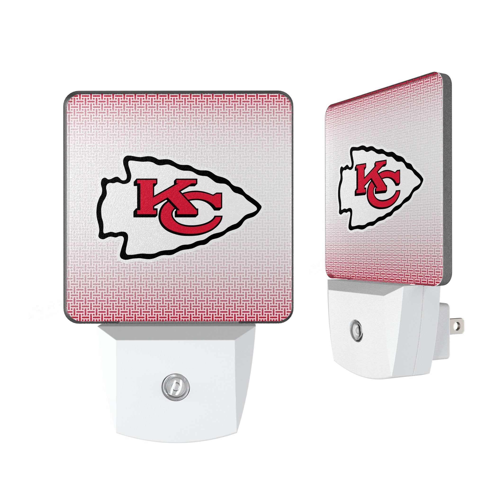 Kansas City Chiefs Linen Night Light 2-Pack 1