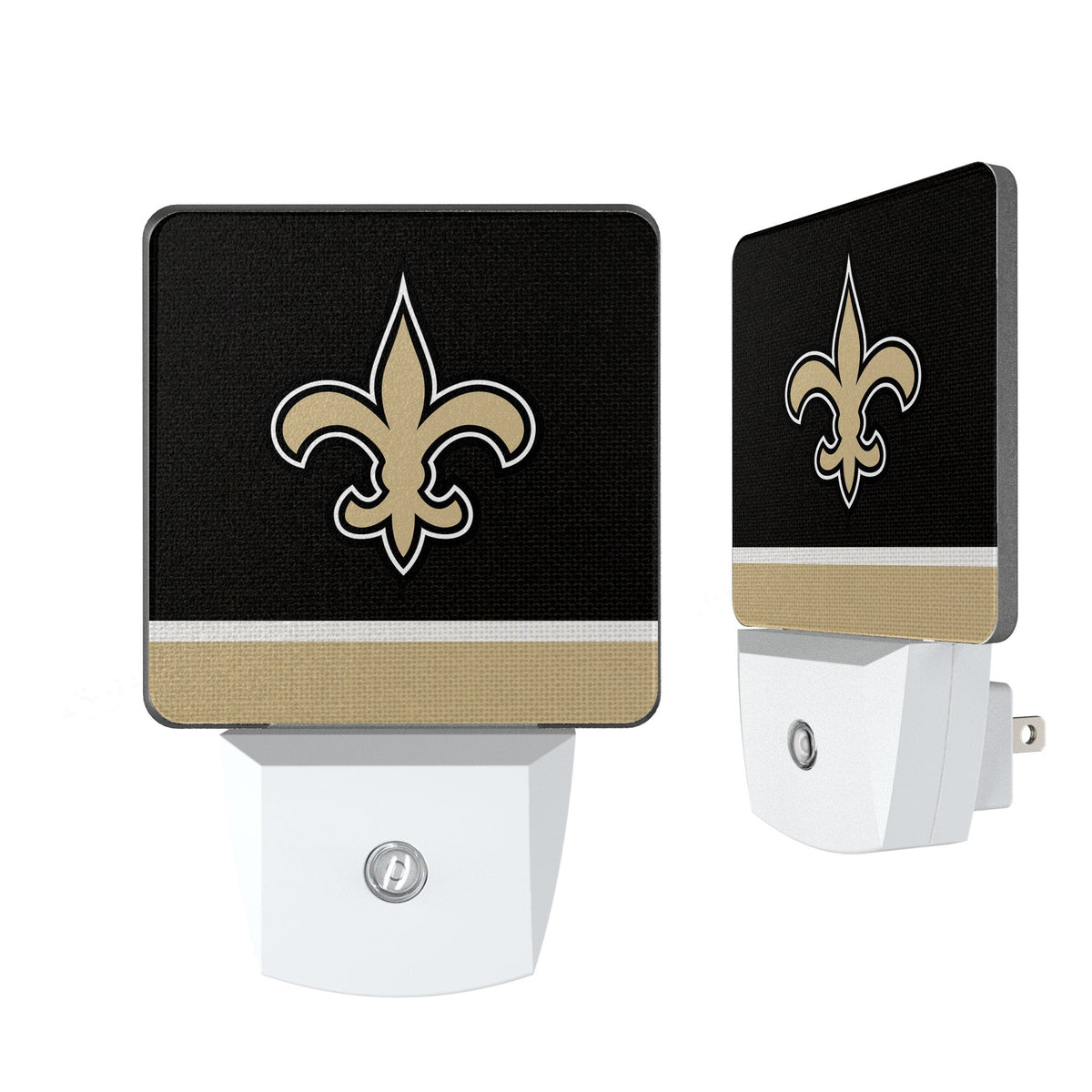 New Orleans Saints Stripe Night Light 2-Pack 1
